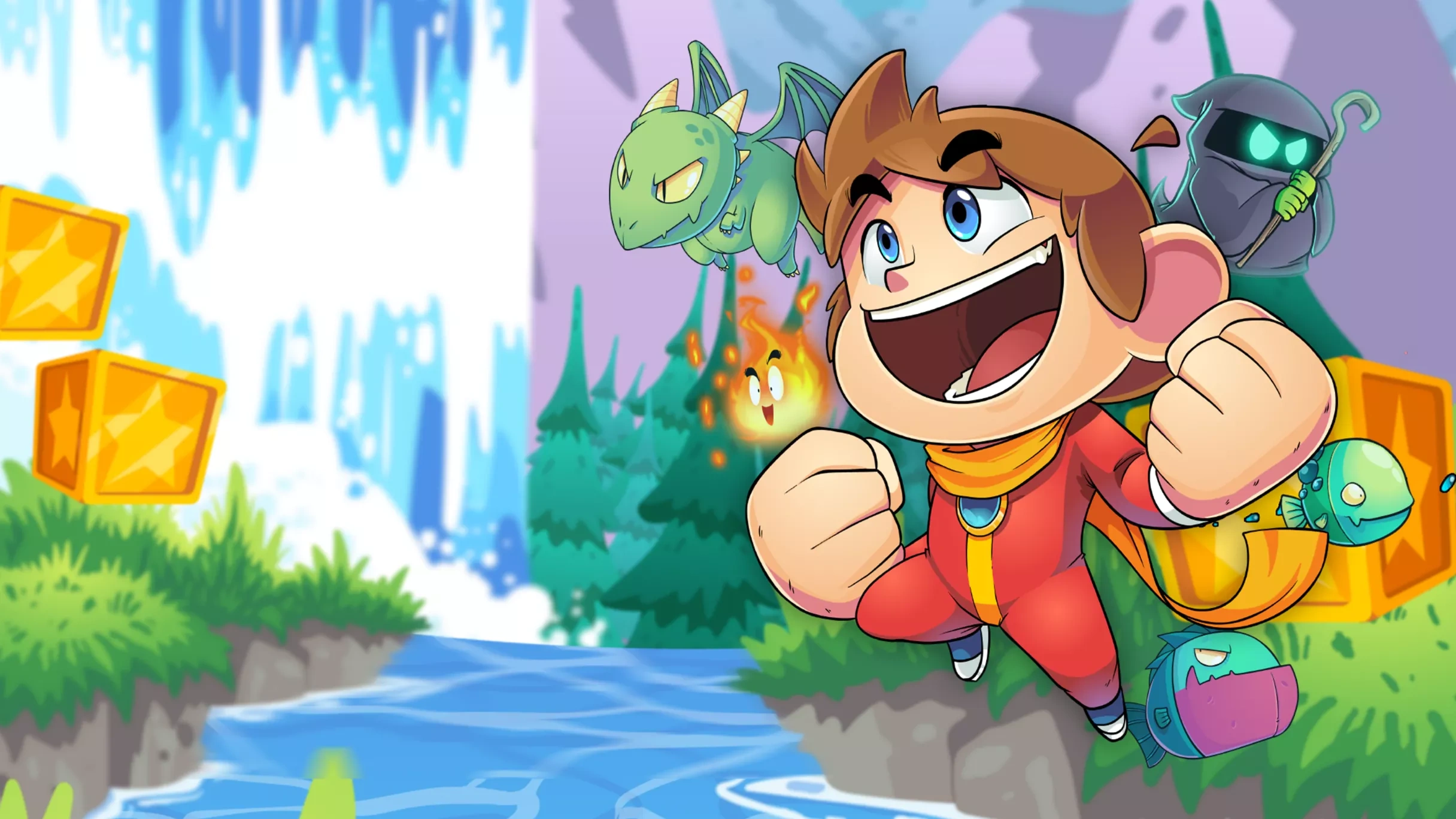 Alex Kidd in Miracle World DX для PS