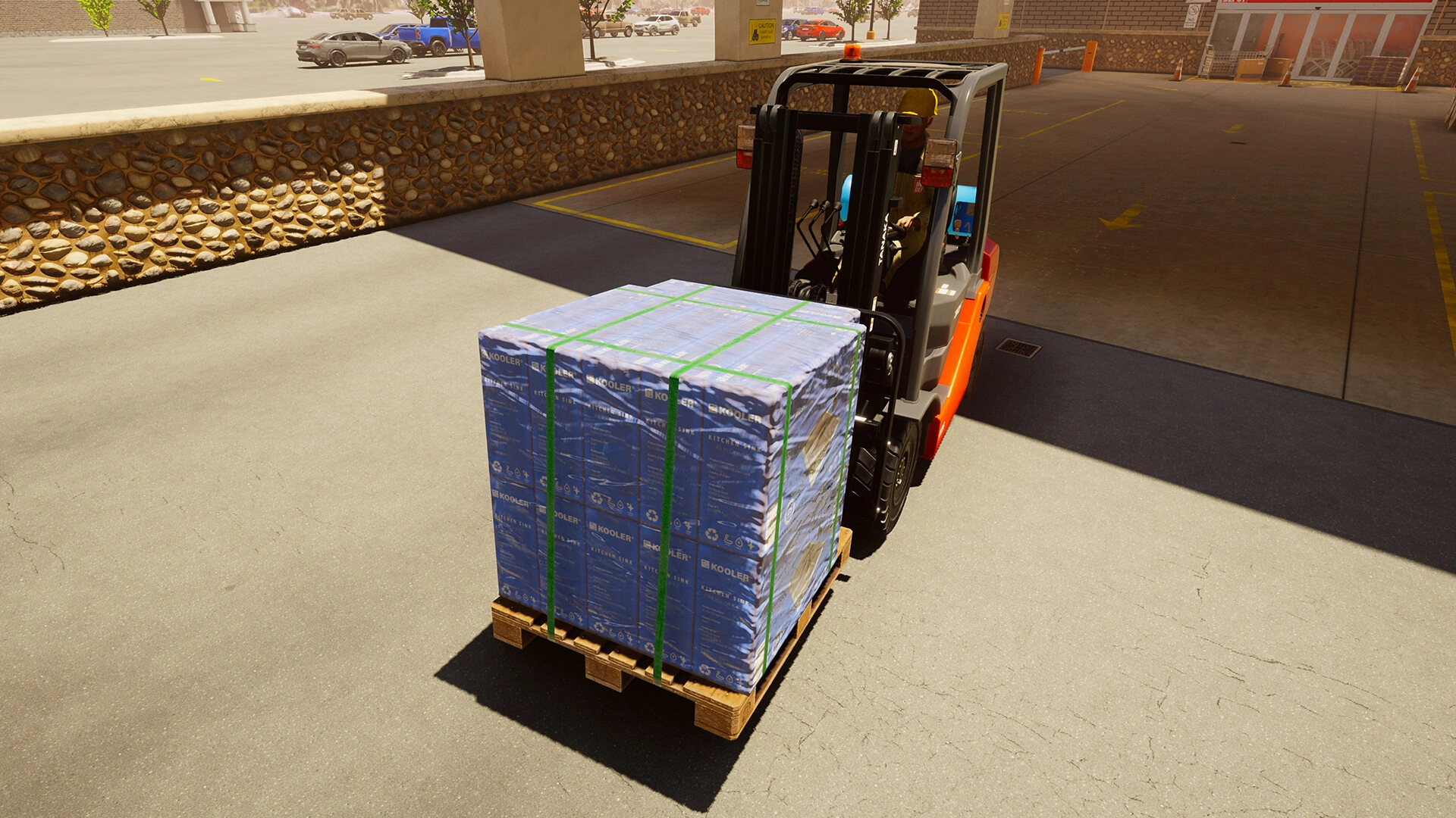 Скриншот-7 из игры Forklift Simulator для XBOX