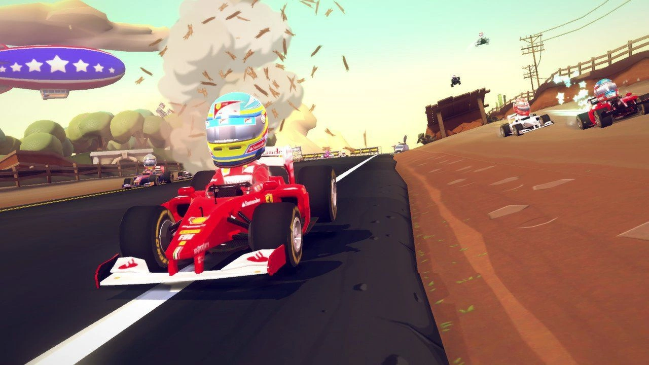 Скриншот-9 из игры F1 Race Stars