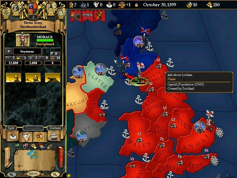 Скриншот-4 из игры For The Glory: A Europa Universalis Game