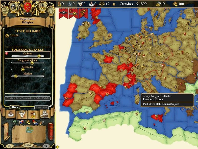 Скриншот-5 из игры For The Glory: A Europa Universalis Game