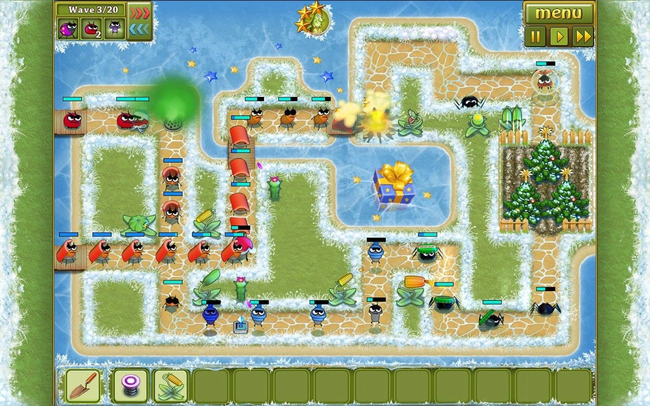 Скриншот-3 из игры Garden Rescue: Christmas Edition