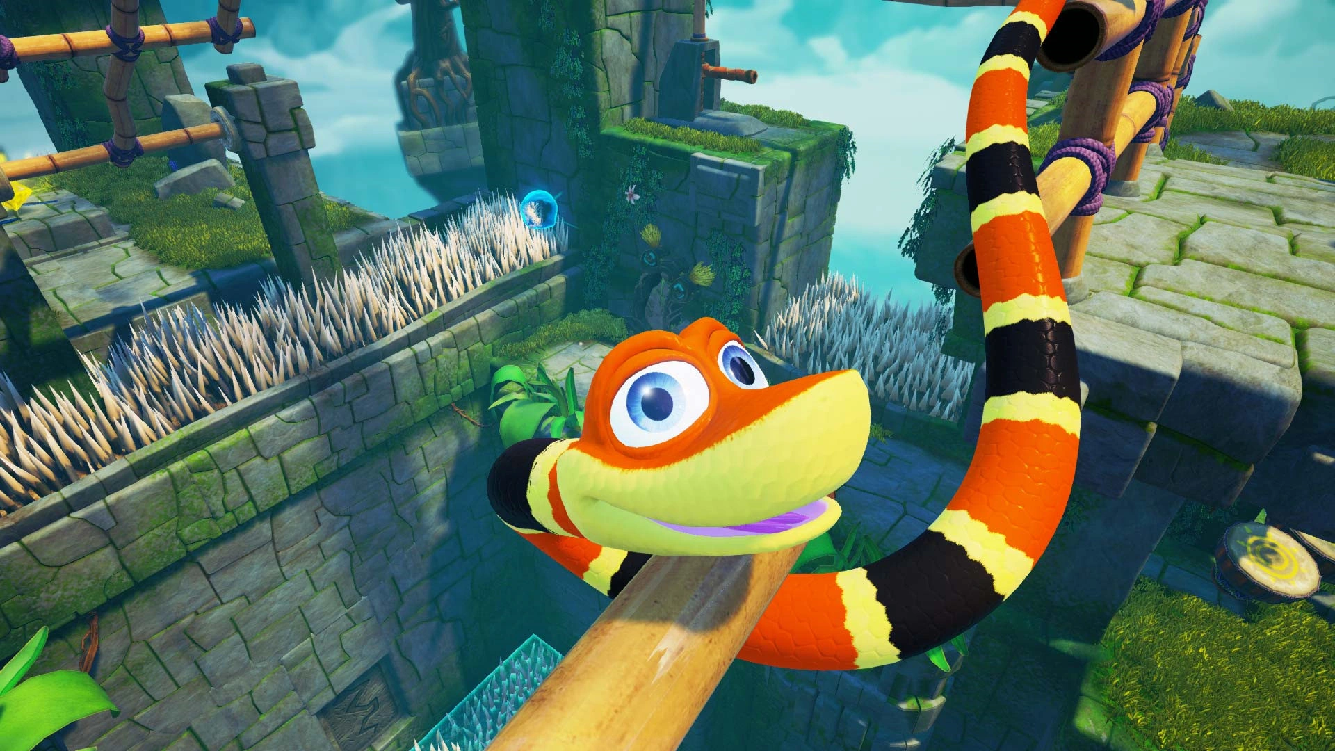 Скриншот-1 из игры Snake Pass