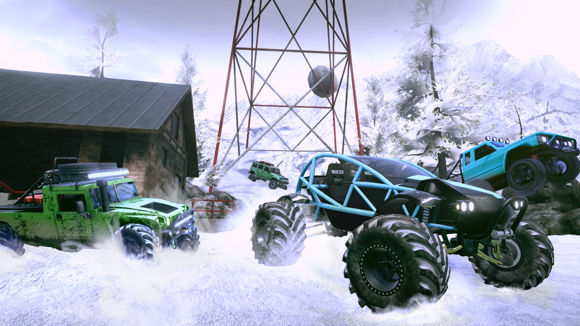 Скриншот-10 из игры Mudness Offroad - 4x4 Truck Car Simulator Games для XBOX