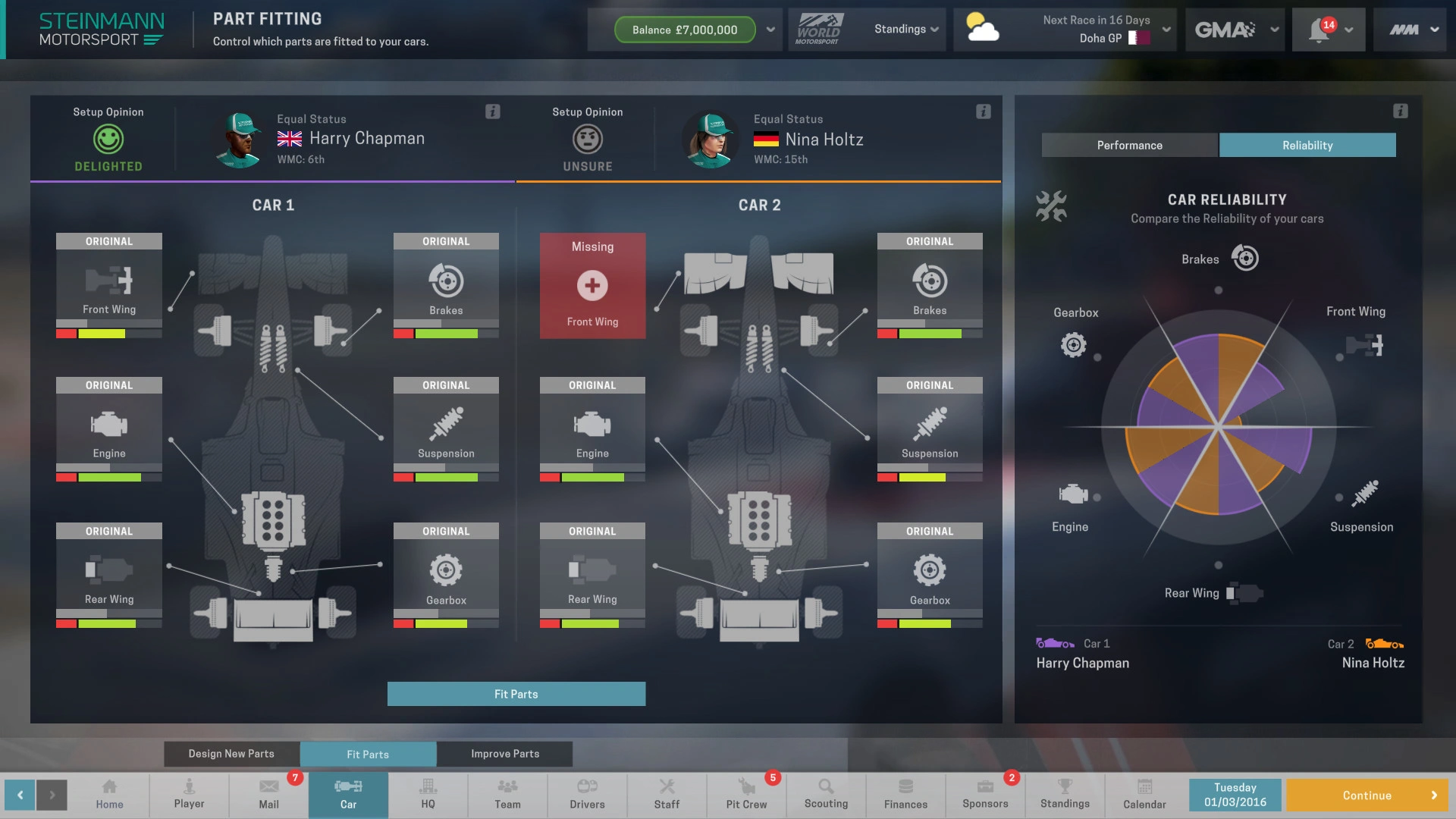 Скриншот-7 из игры Motorsport Manager