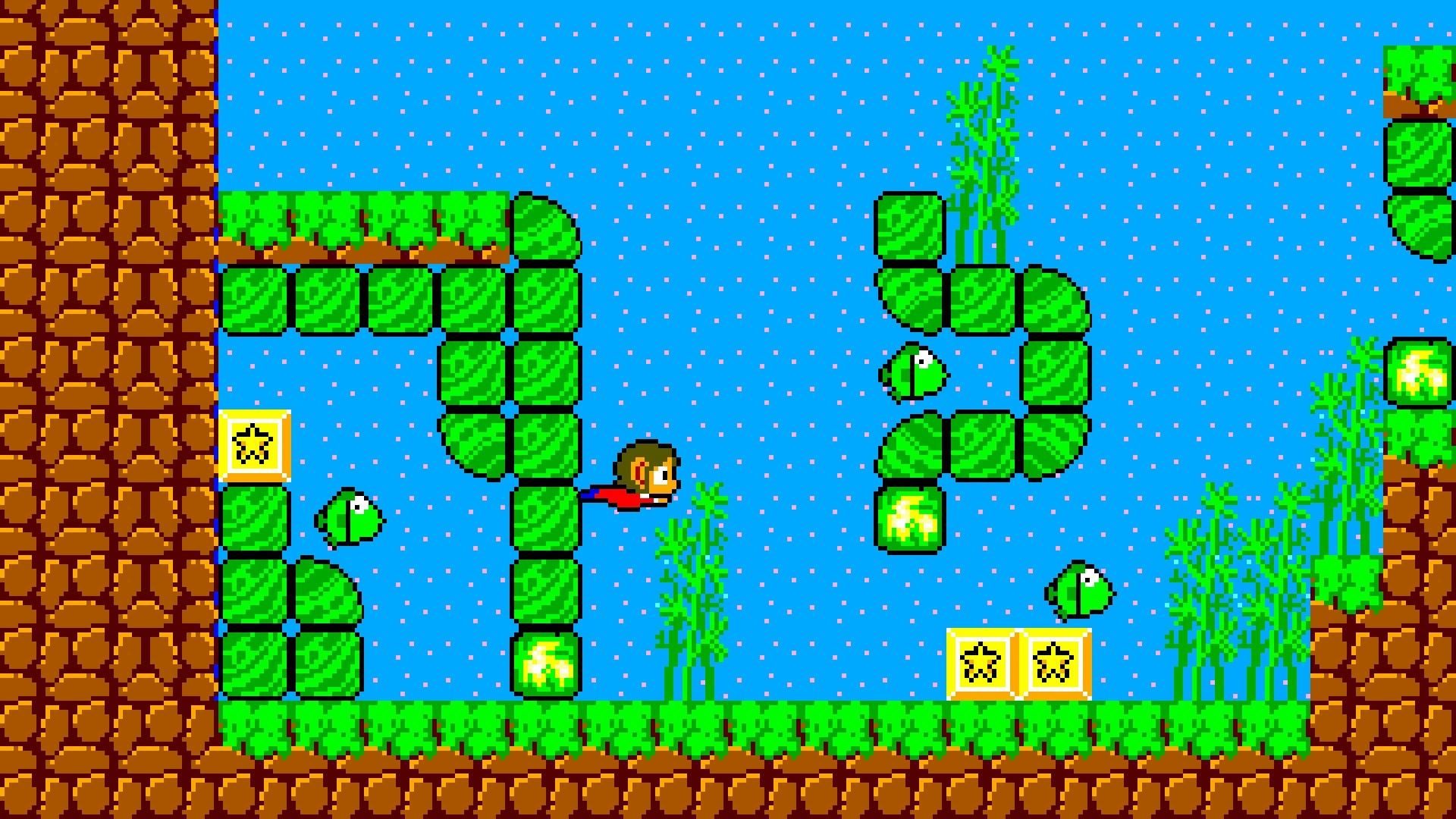 Скриншот-2 из игры Alex Kidd in Miracle World DX для PS