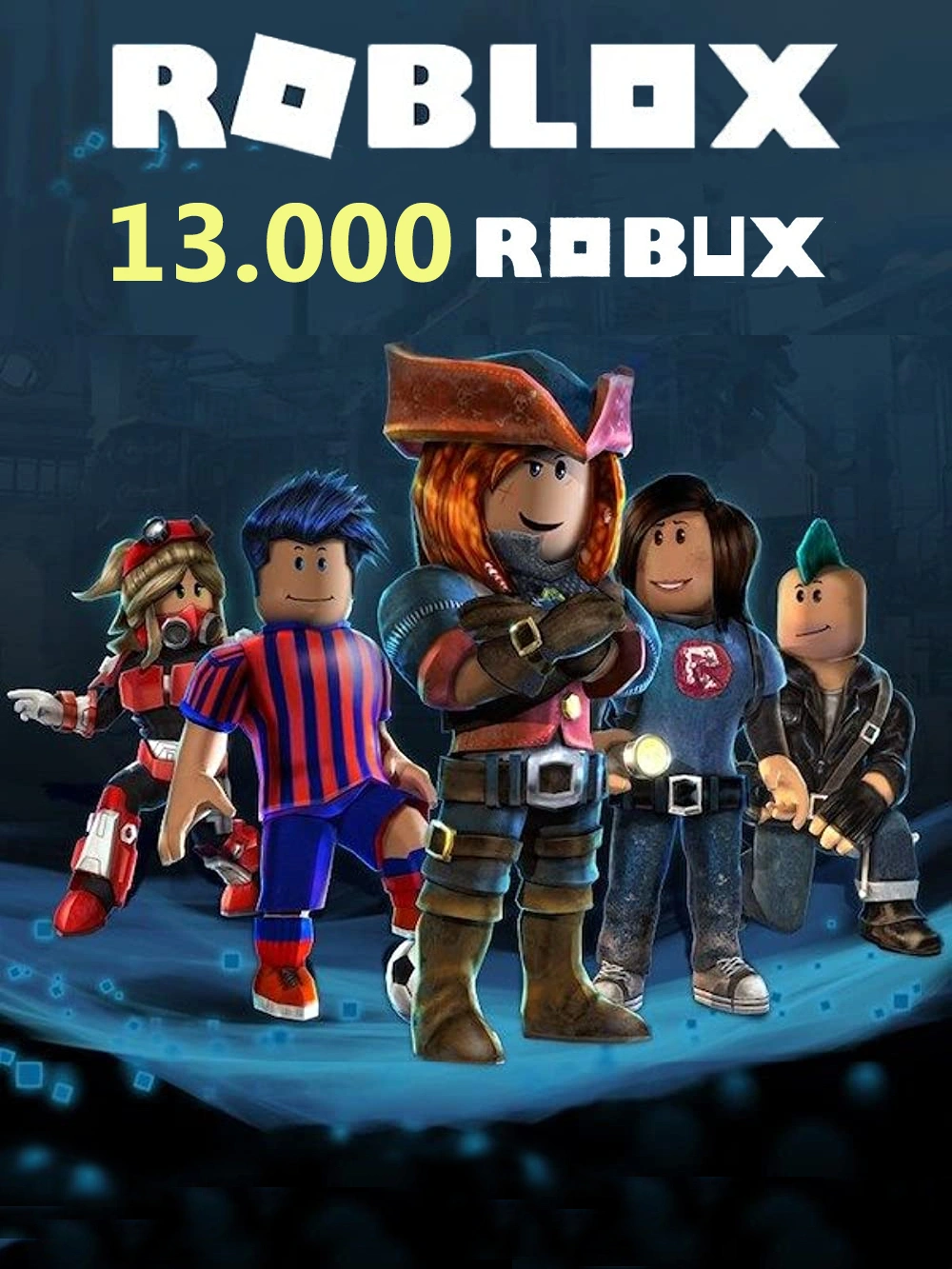 Карта Roblox на 13000 Robux Карта Roblox на 13000 Robux