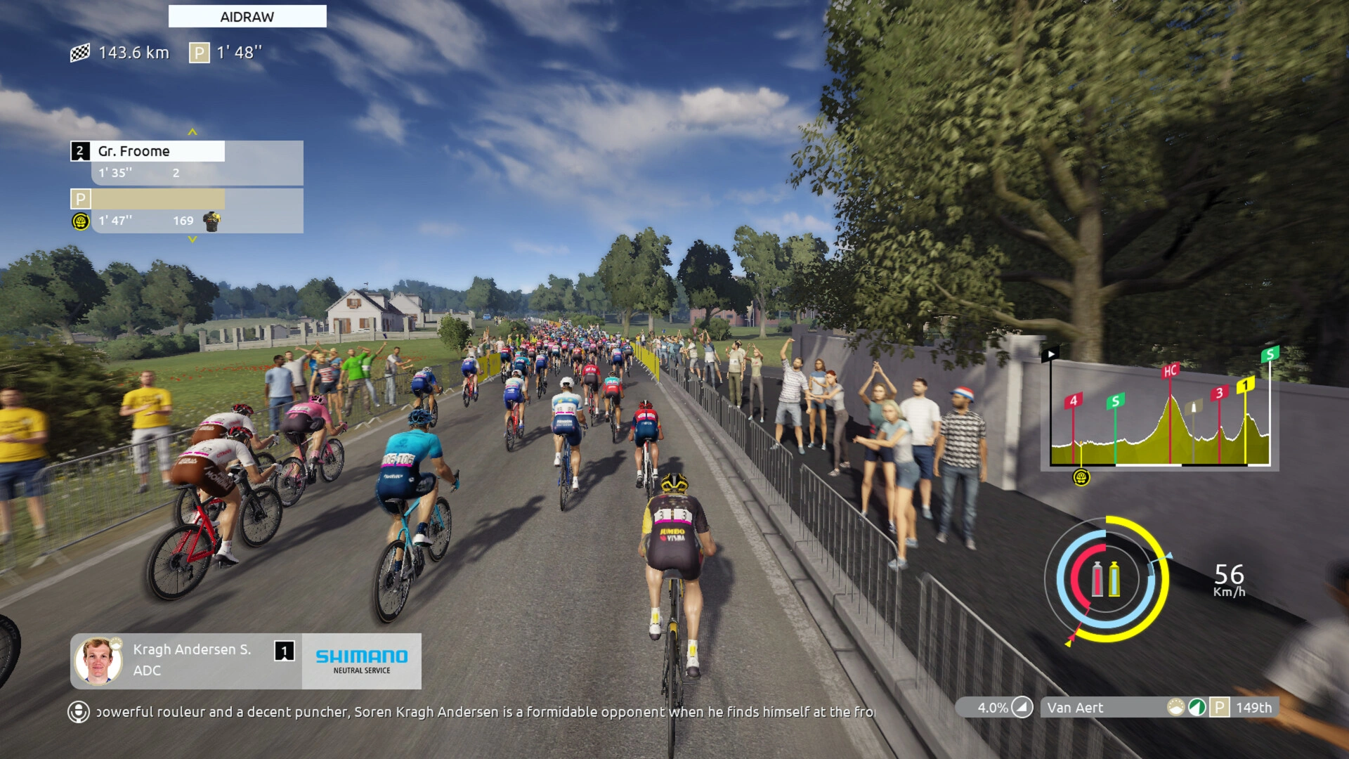 Скриншот-4 из игры Tour de France 2023