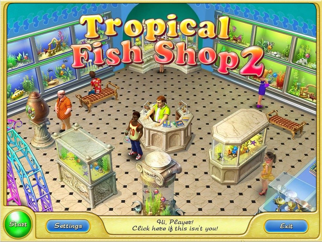 Скриншот-5 из игры Tropical Fish Shop 2