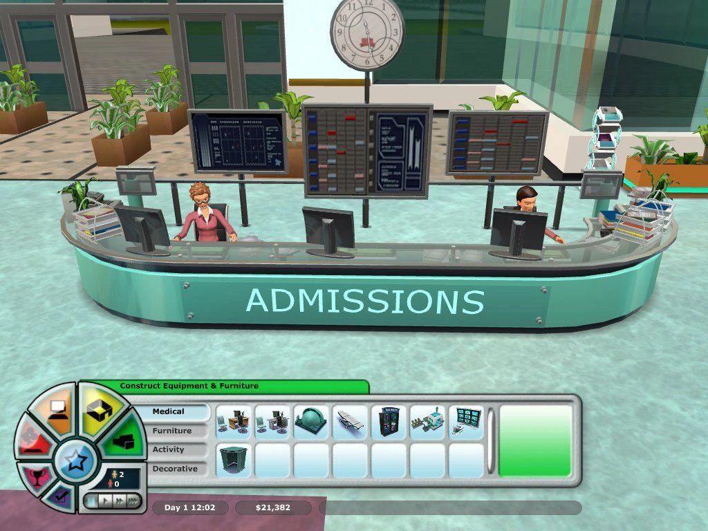 Скриншот-6 из игры Hospital Tycoon