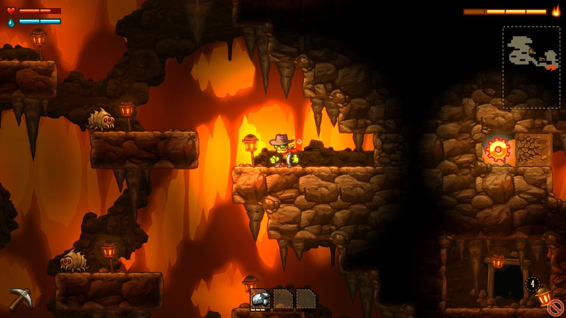 Скриншот-9 из игры SteamWorld Dig