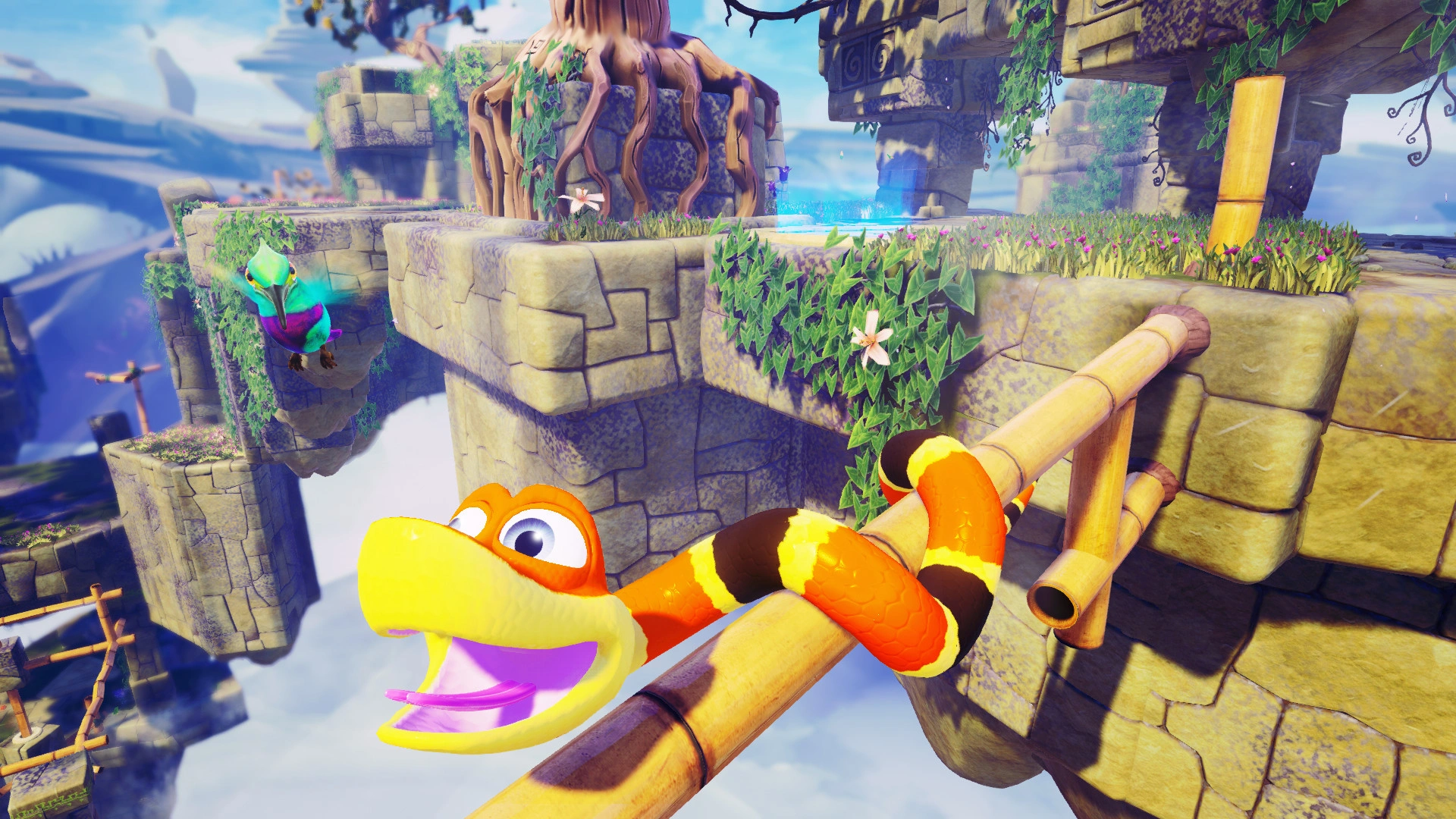 Скриншот-3 из игры Snake Pass для XBOX