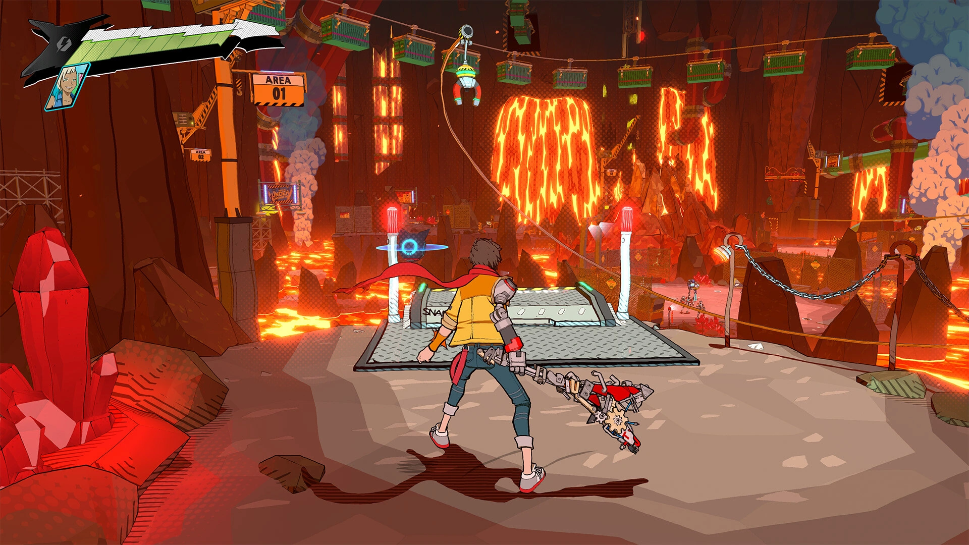 Скриншот-1 из игры Hi-Fi RUSH Deluxe Edition