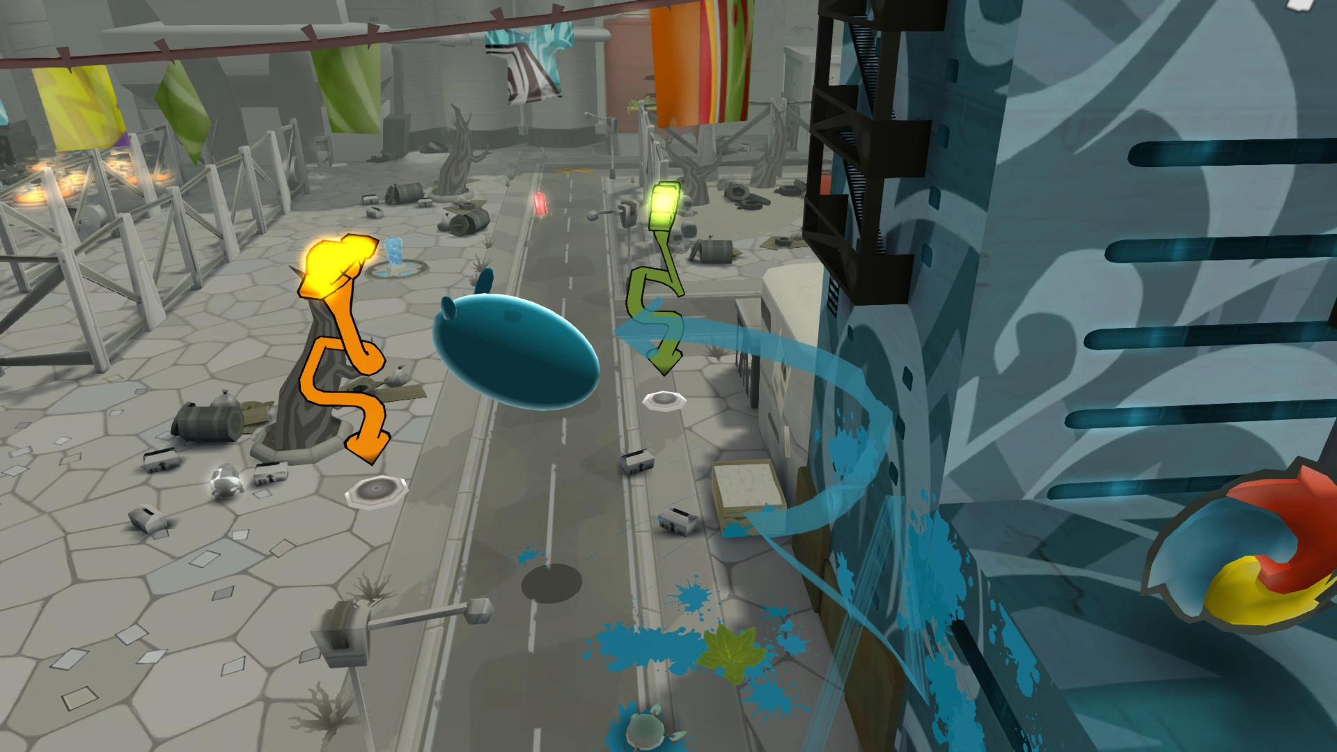 Скриншот-4 из игры De Blob