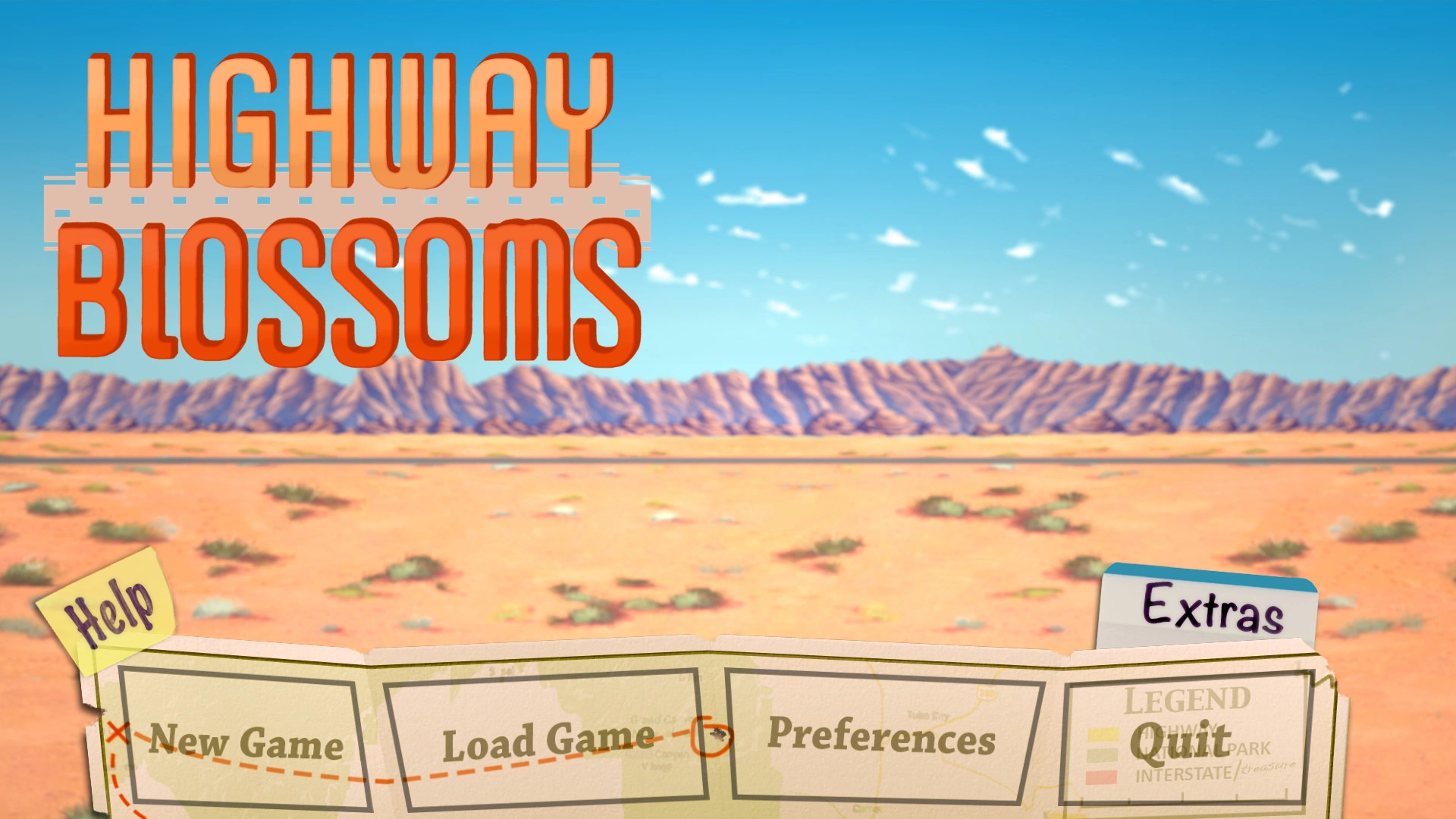 Скриншот-3 из игры Highway Blossoms