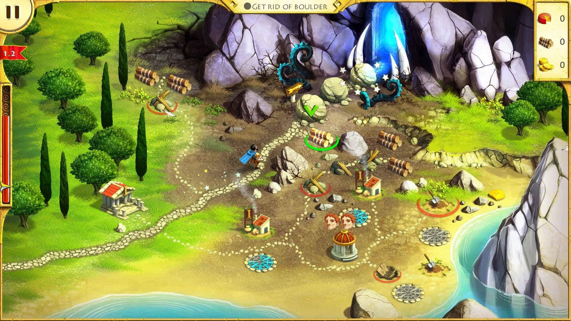 Скриншот-15 из игры 12 Labours of Hercules II: The Cretan Bull