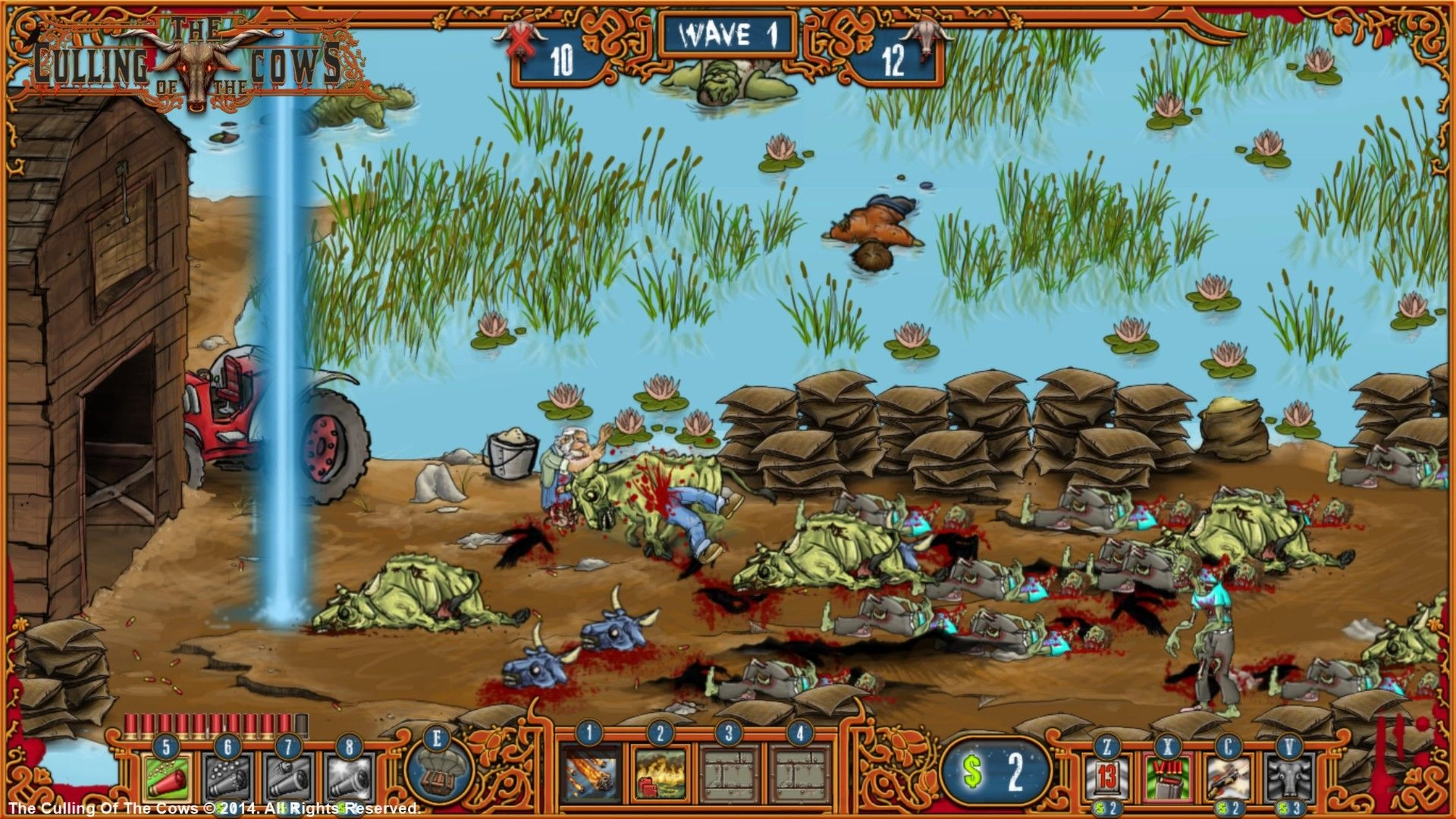 Скриншот-15 из игры The Culling Of The Cows