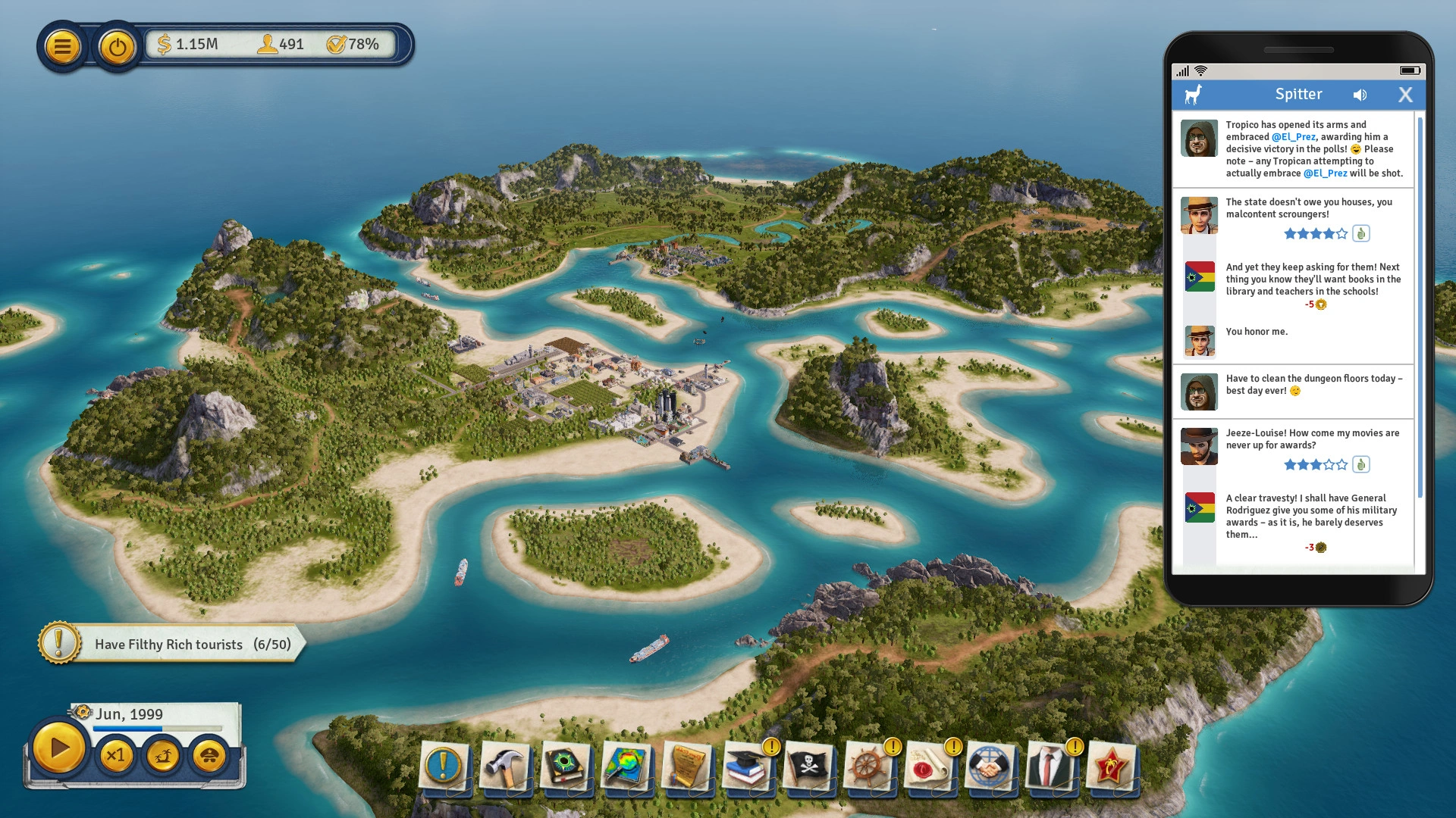 Tropico 6 — Spitter