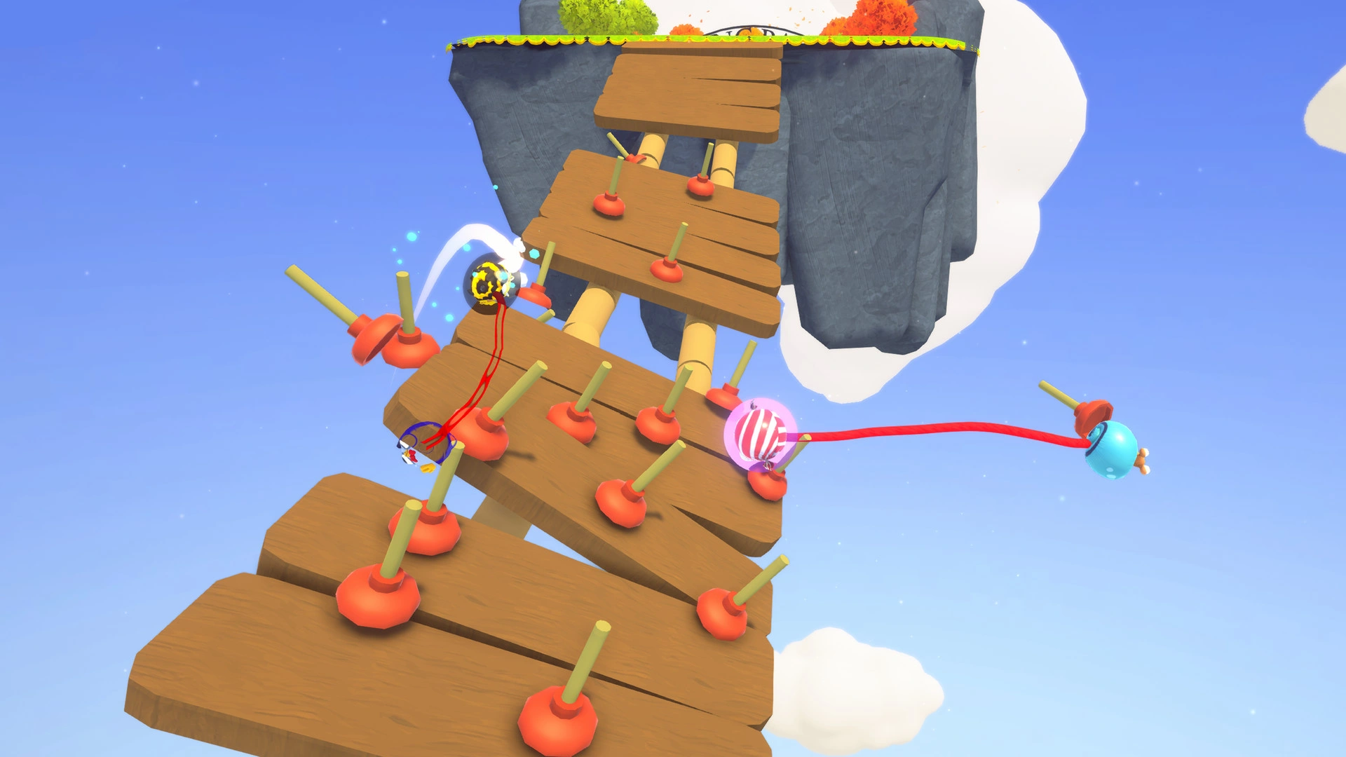 Скриншот-7 из игры Fling To The Finish