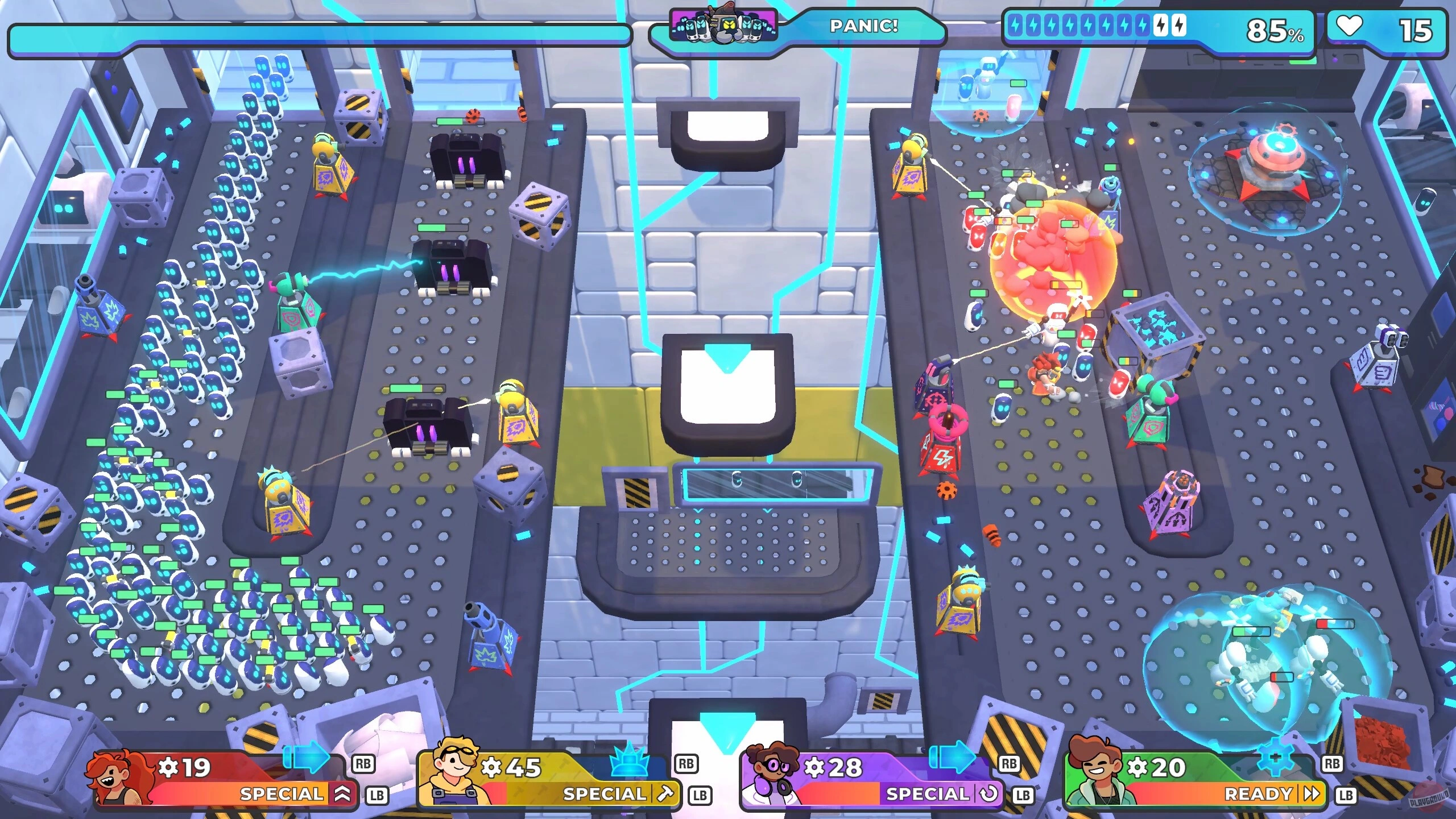 Скриншот-2 из игры BISH BASH BOTS