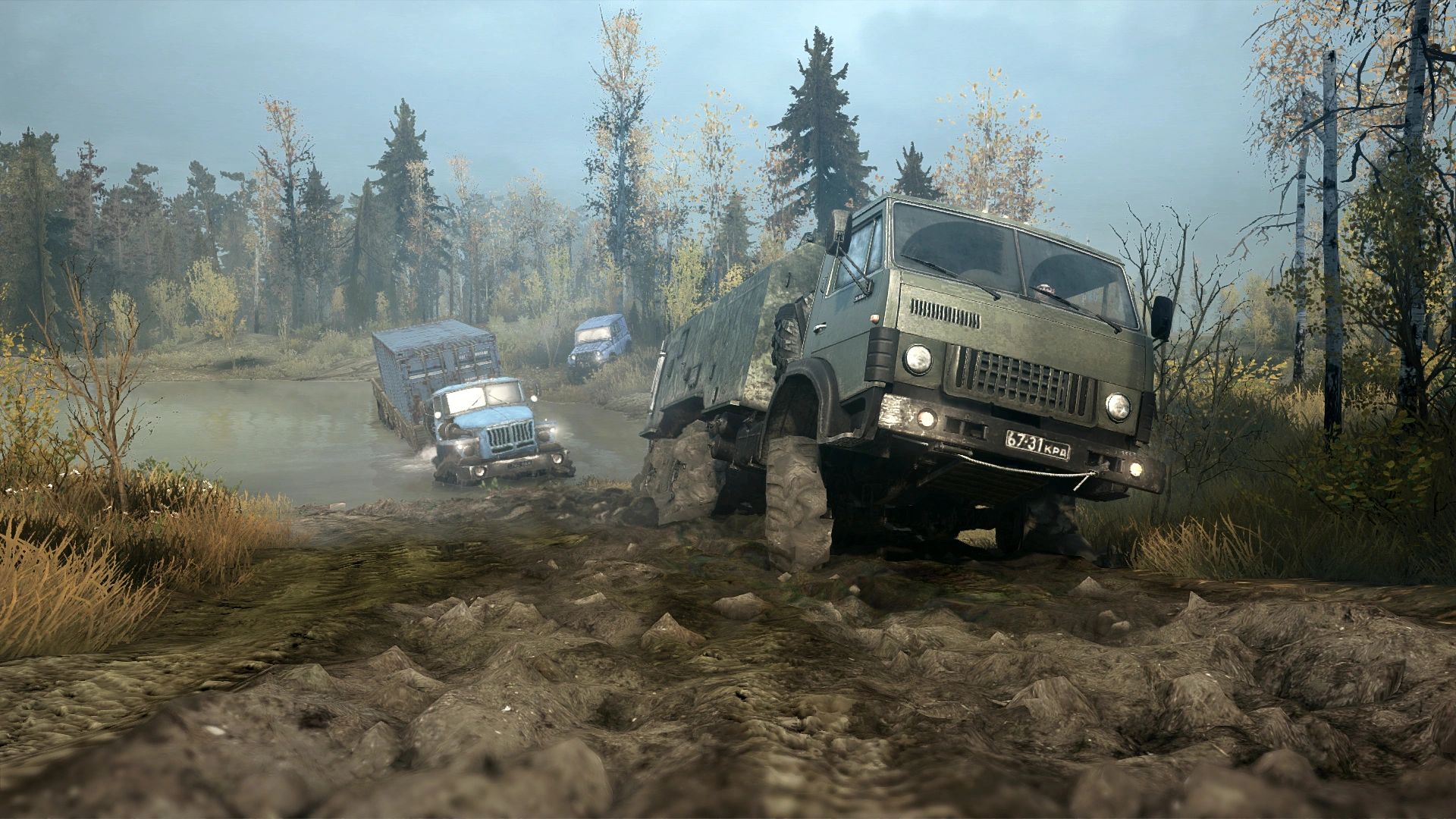 Скриншот-4 из игры MudRunner American Wilds Edition для XBOX