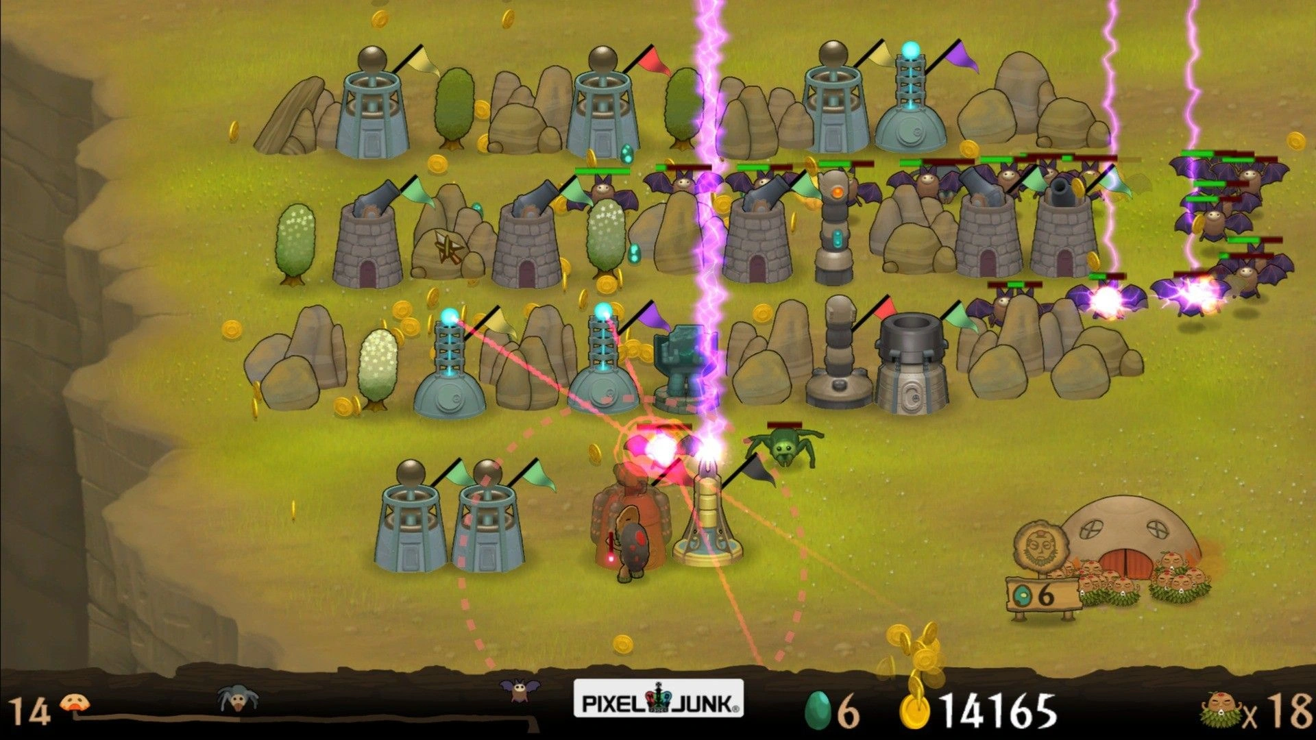 Скриншот-6 из игры PixelJunk Monsters Ultimate