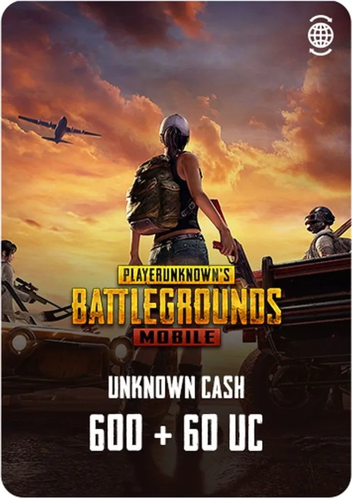 Игровая валюта PUBG Mobile 600 + 60 UC