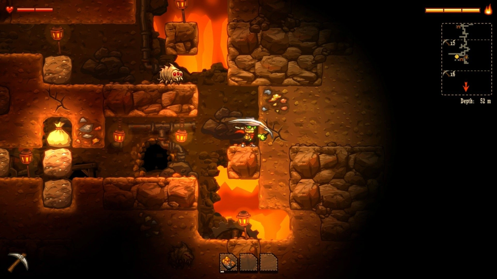 Скриншот-5 из игры SteamWorld Dig