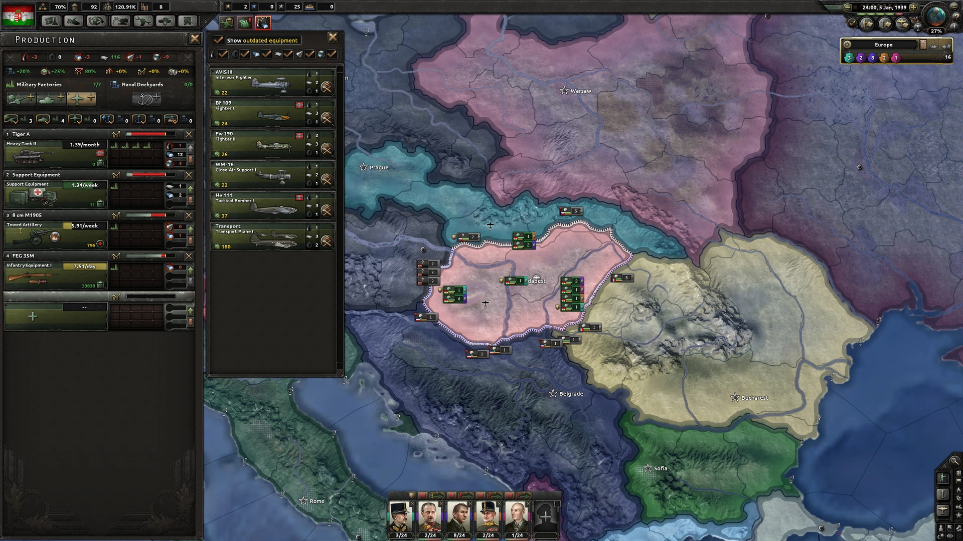 Скриншот-6 из игры Hearts of Iron IV: Death or Dishonor