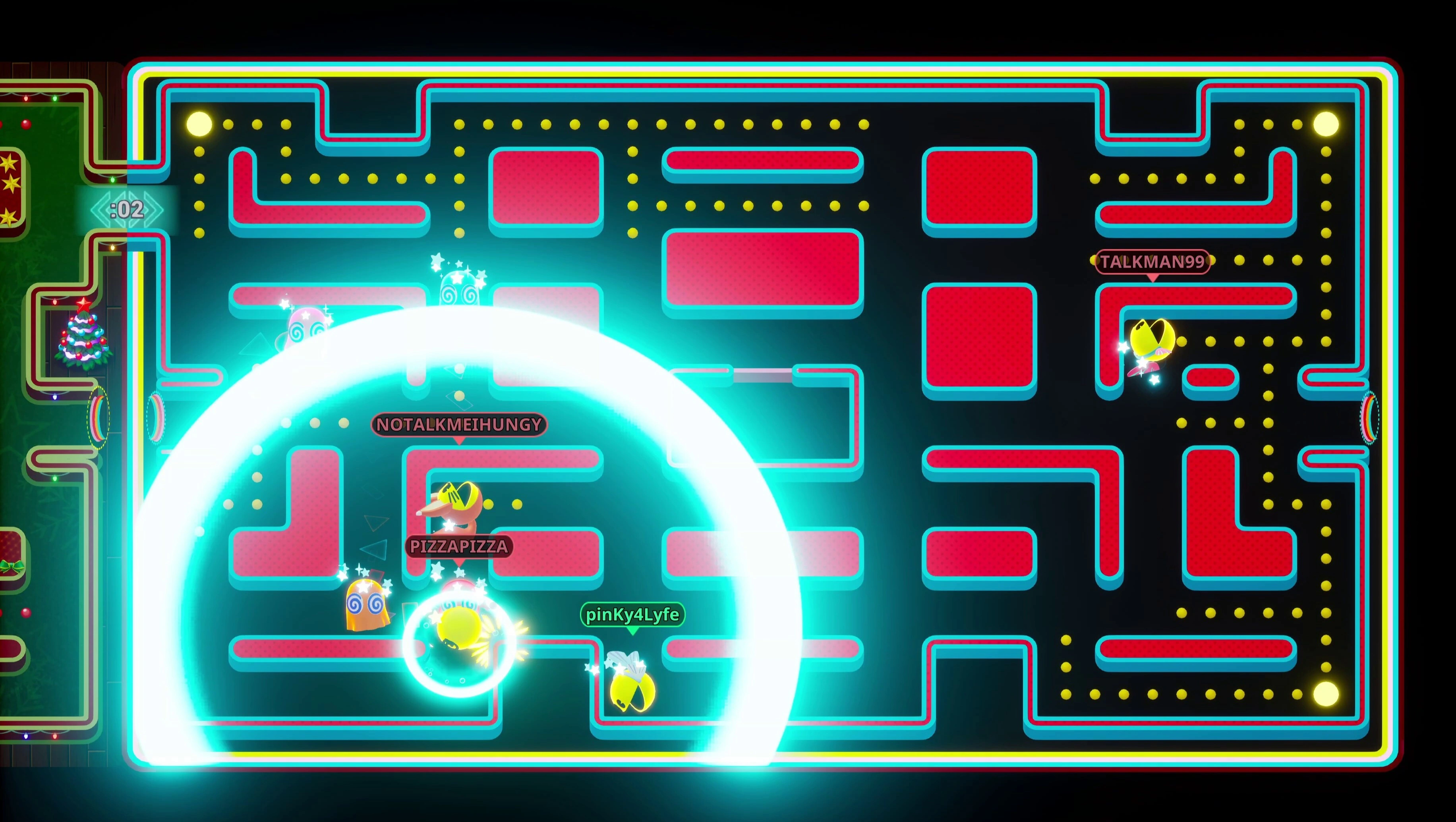 Скриншот-5 из игры PAC-MAN Mega Tunnel Battle: Chomp Champs для XBOX