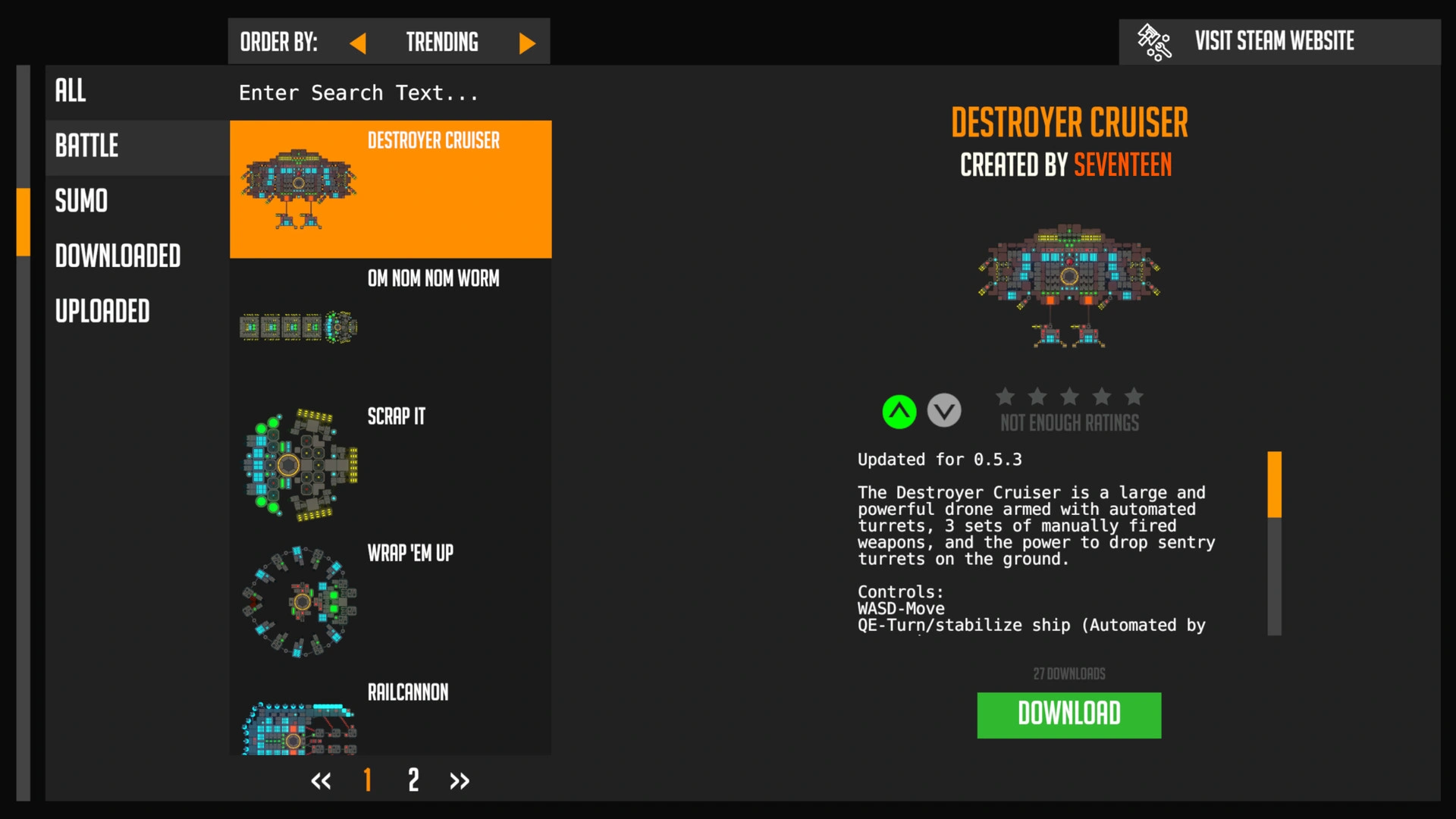 Nimbatus — The Space Drone Constructor Nimbatus — The Space Drone Constructor