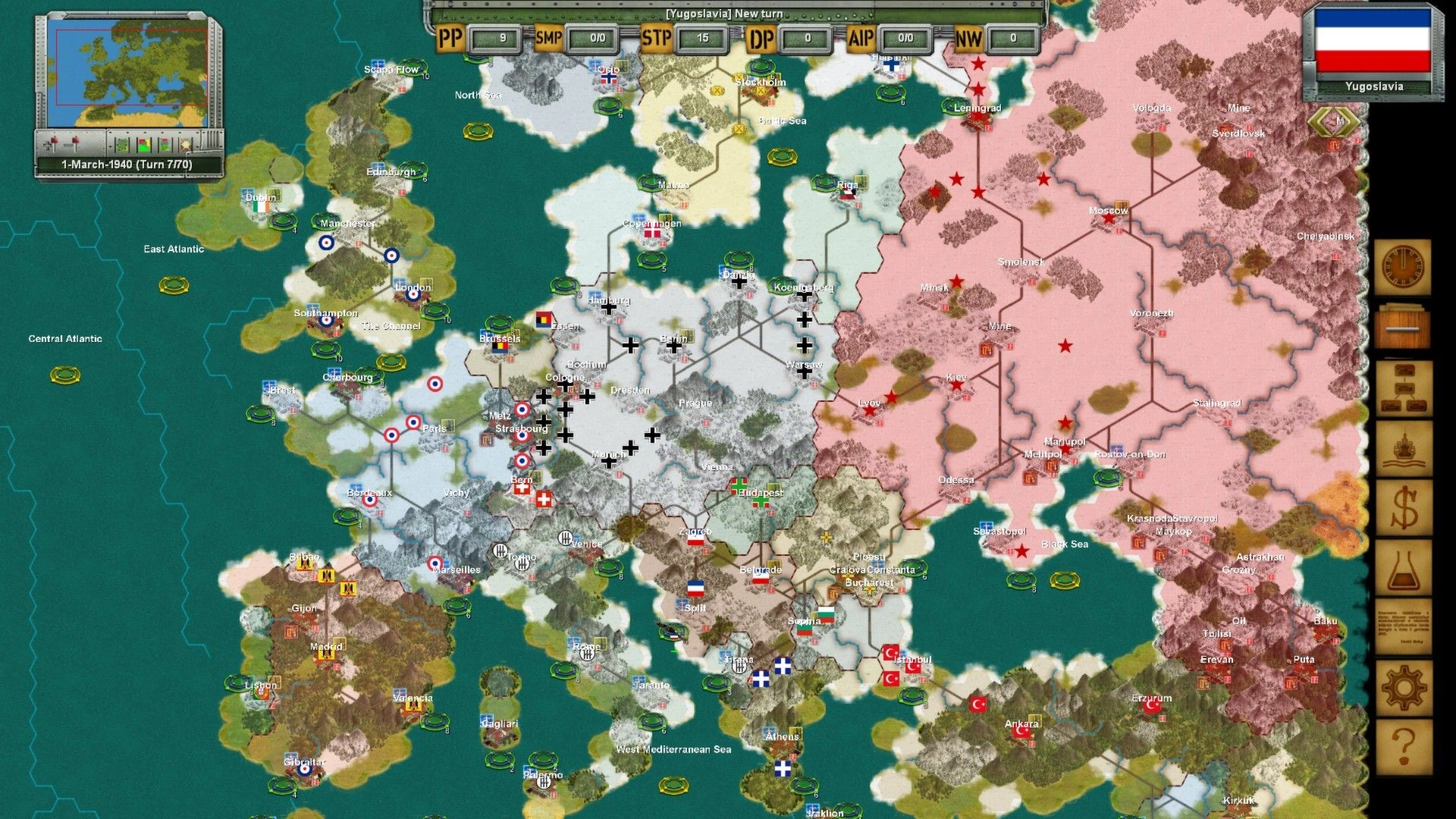 Скриншот-2 из игры Strategic War in Europe