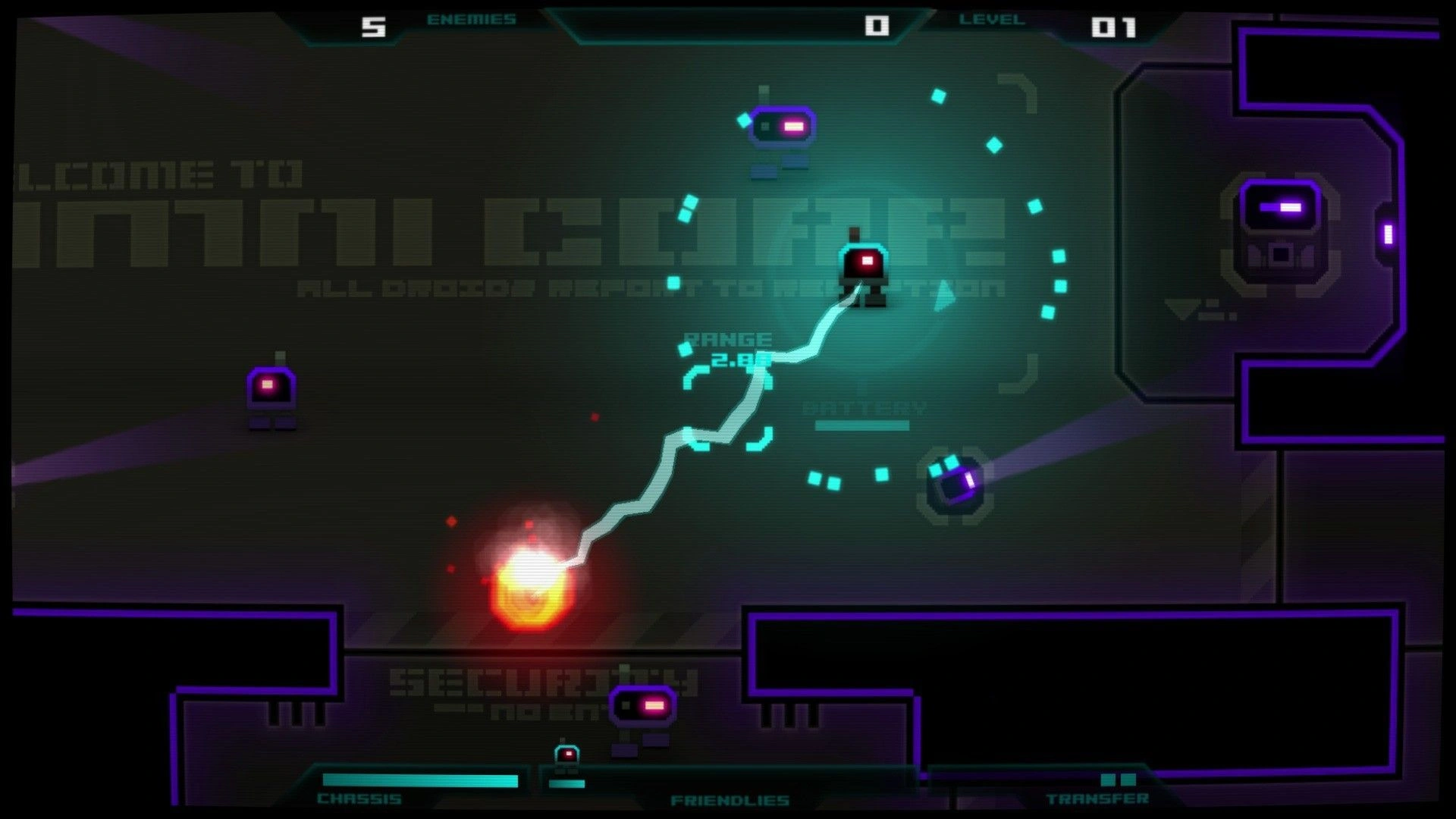 Скриншот-8 из игры Droid Assault