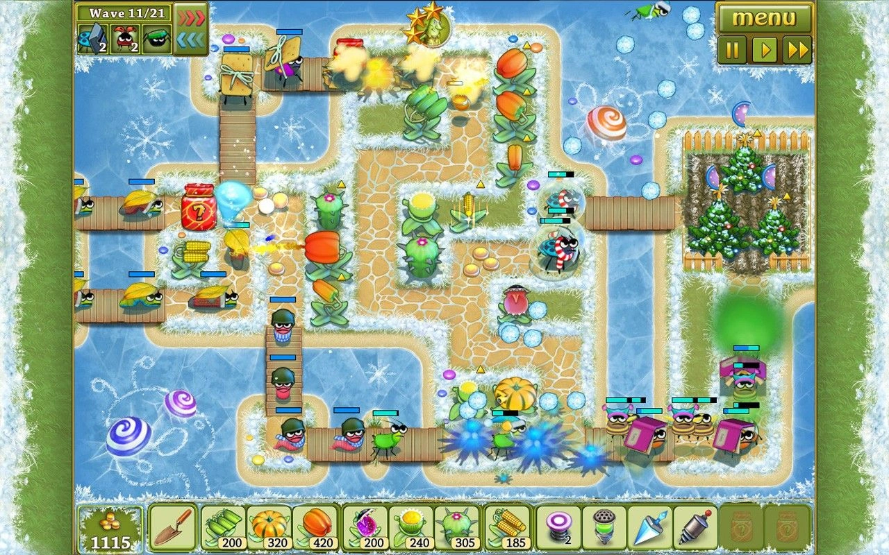 Скриншот-0 из игры Garden Rescue: Christmas Edition