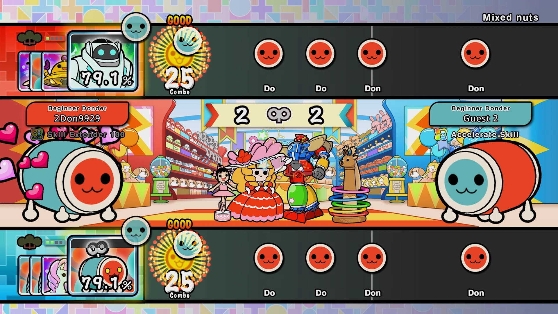 Скриншот-0 из игры Taiko no Tatsujin: Rhythm Festival - The Setlist Edition