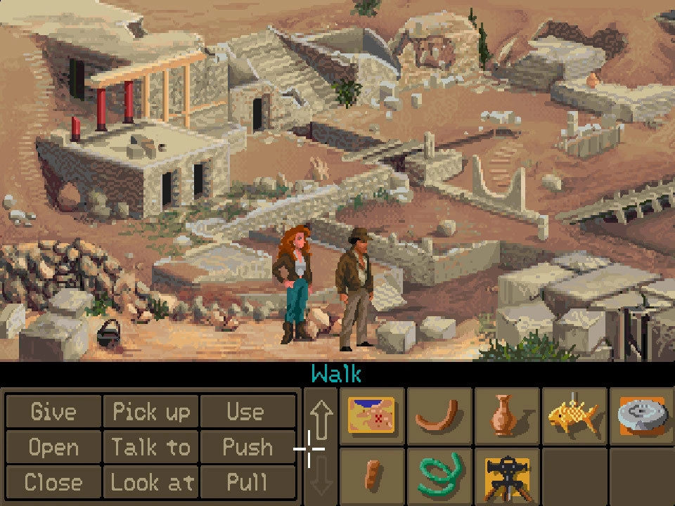 Скриншот-10 из игры Indiana Jones and the Fate of Atlantis