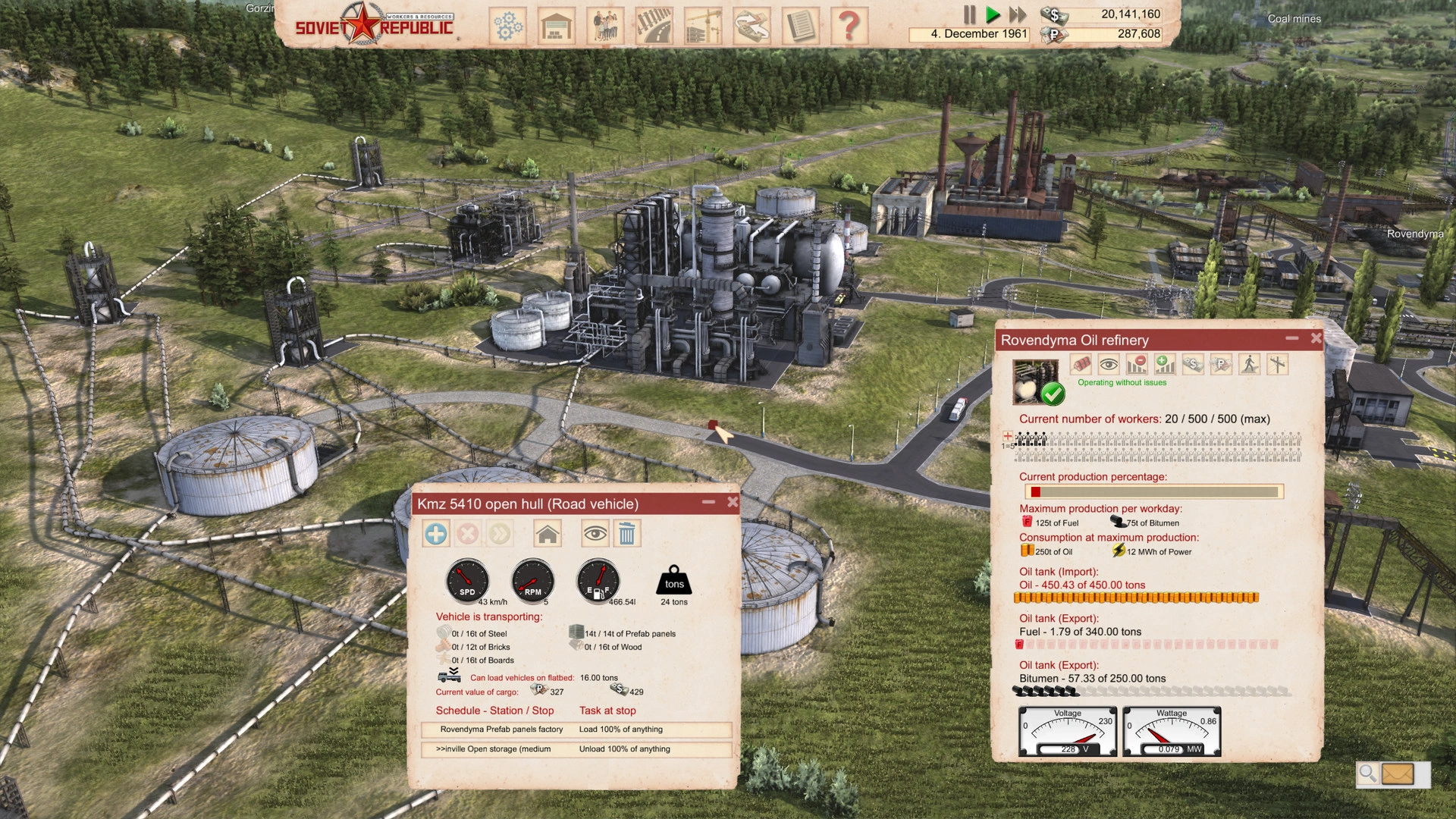 Скриншот-13 из игры Workers & Resources: Soviet Republic