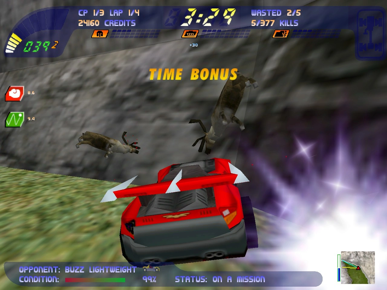 Скриншот-9 из игры Carmageddon 2: Carpocalypse Now