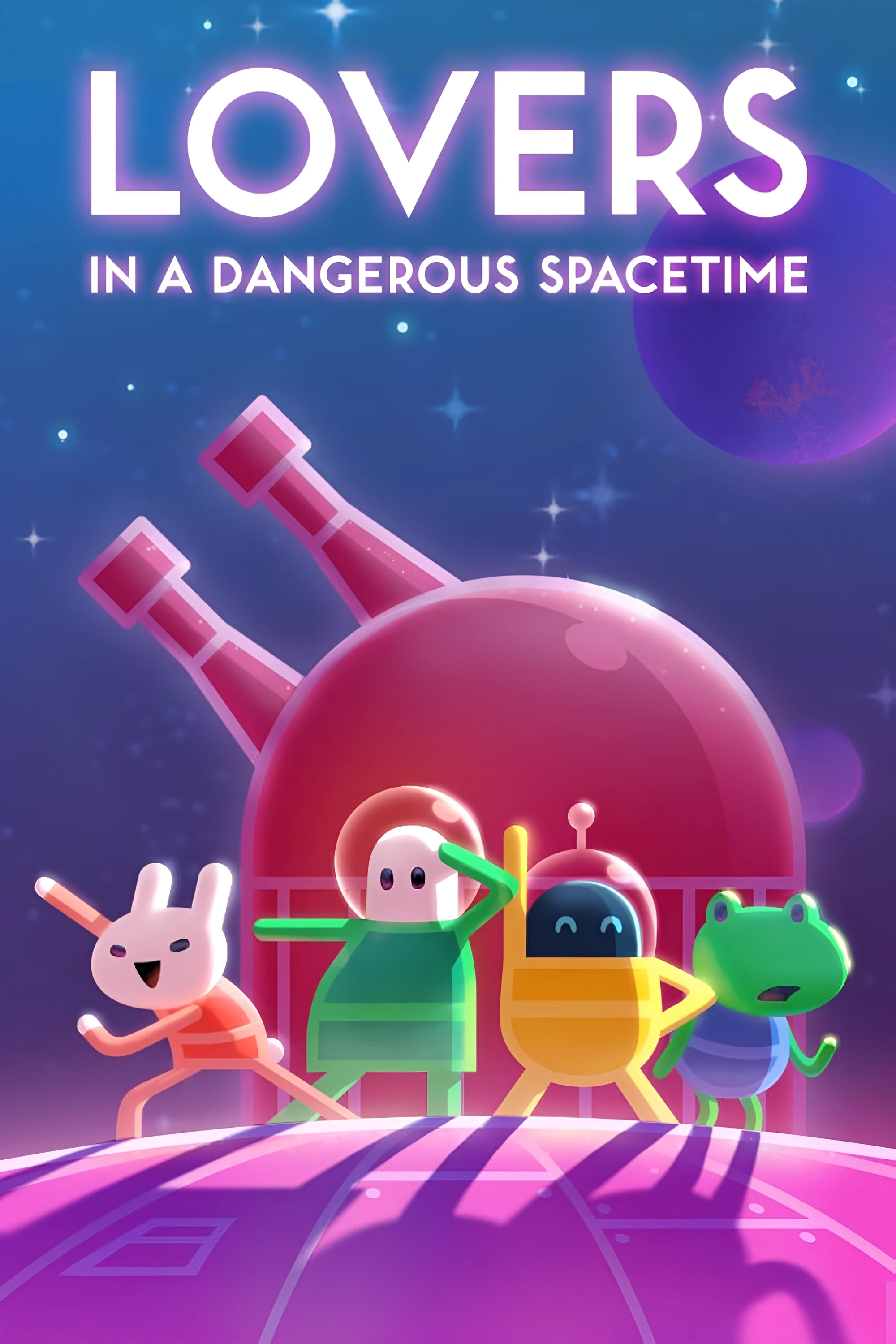 Lovers in a Dangerous Spacetime