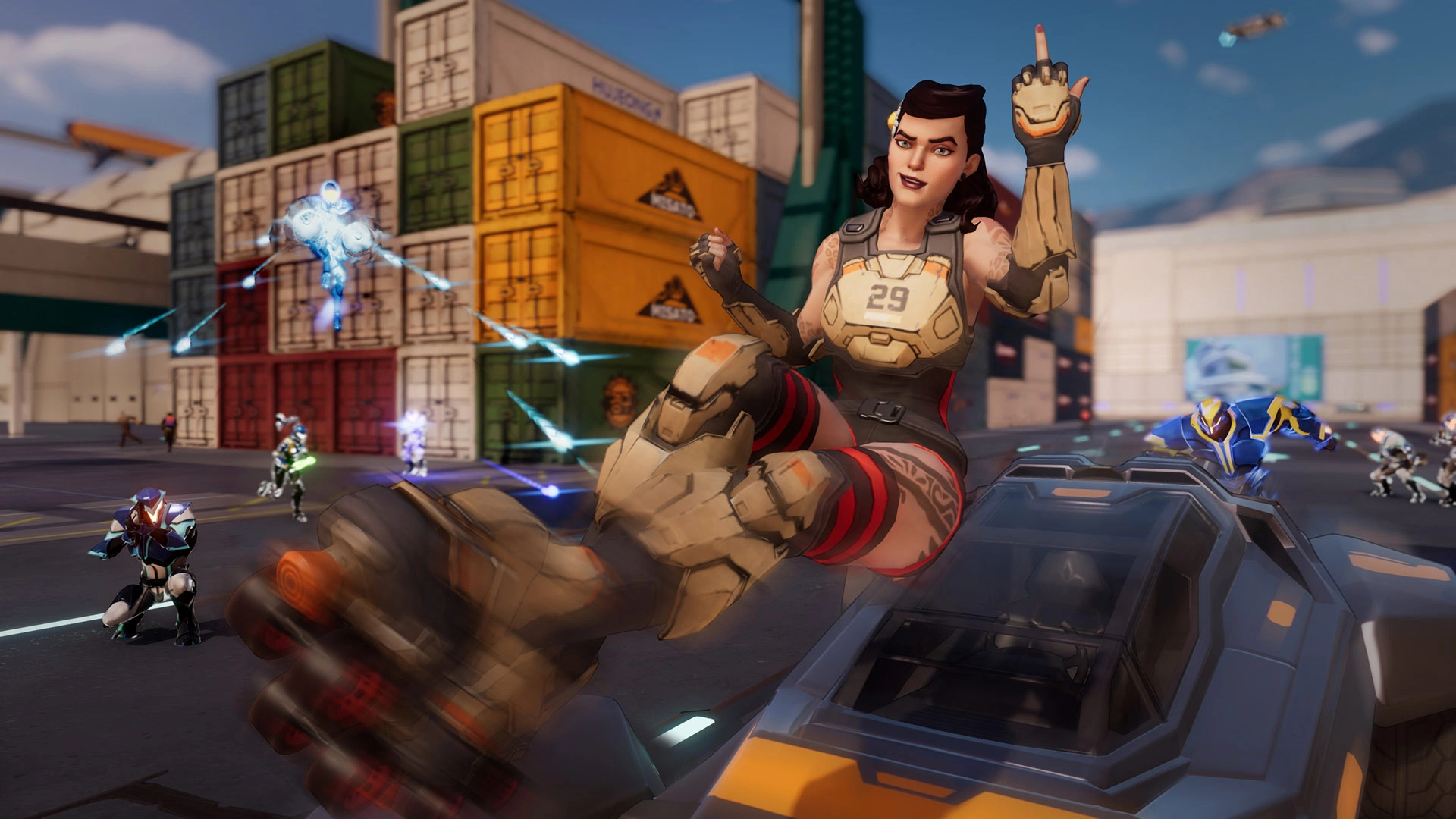 Скриншот-3 из игры Agents Of Mayhem для XBOX