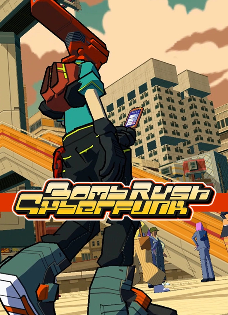 Картинка Bomb Rush Cyberfunk для ХВОХ