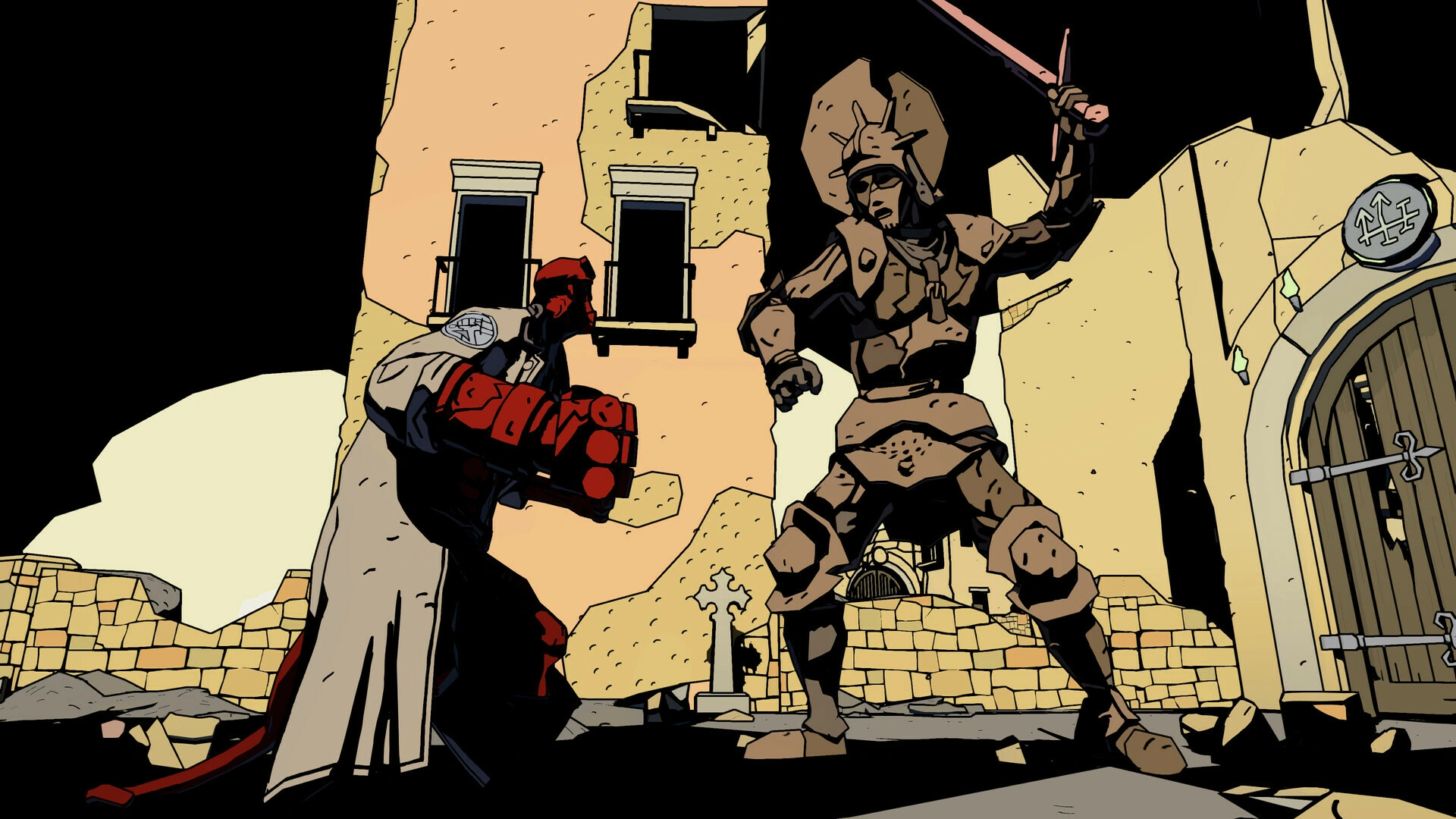 Скриншот-1 из игры HELLBOY WEB OF WYRD