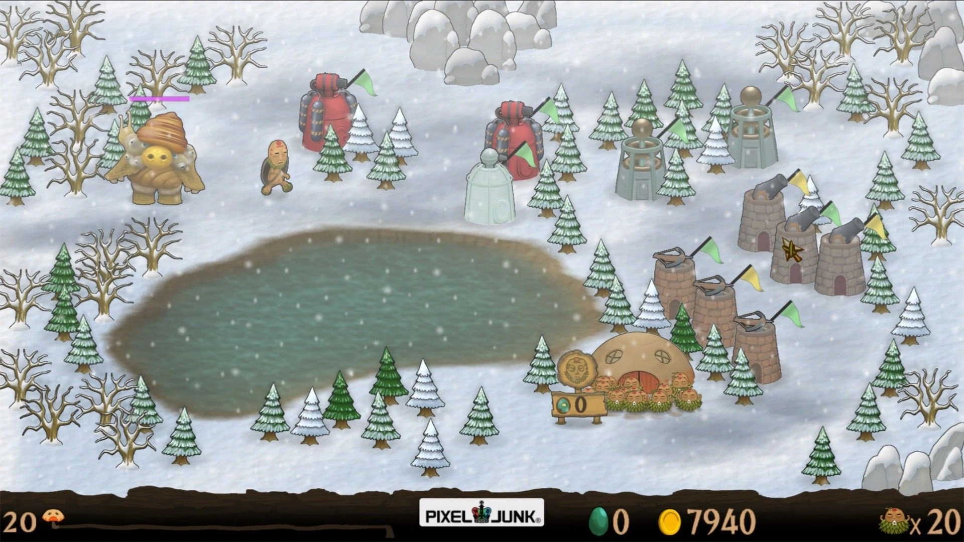 Скриншот-4 из игры PixelJunk Monsters Ultimate