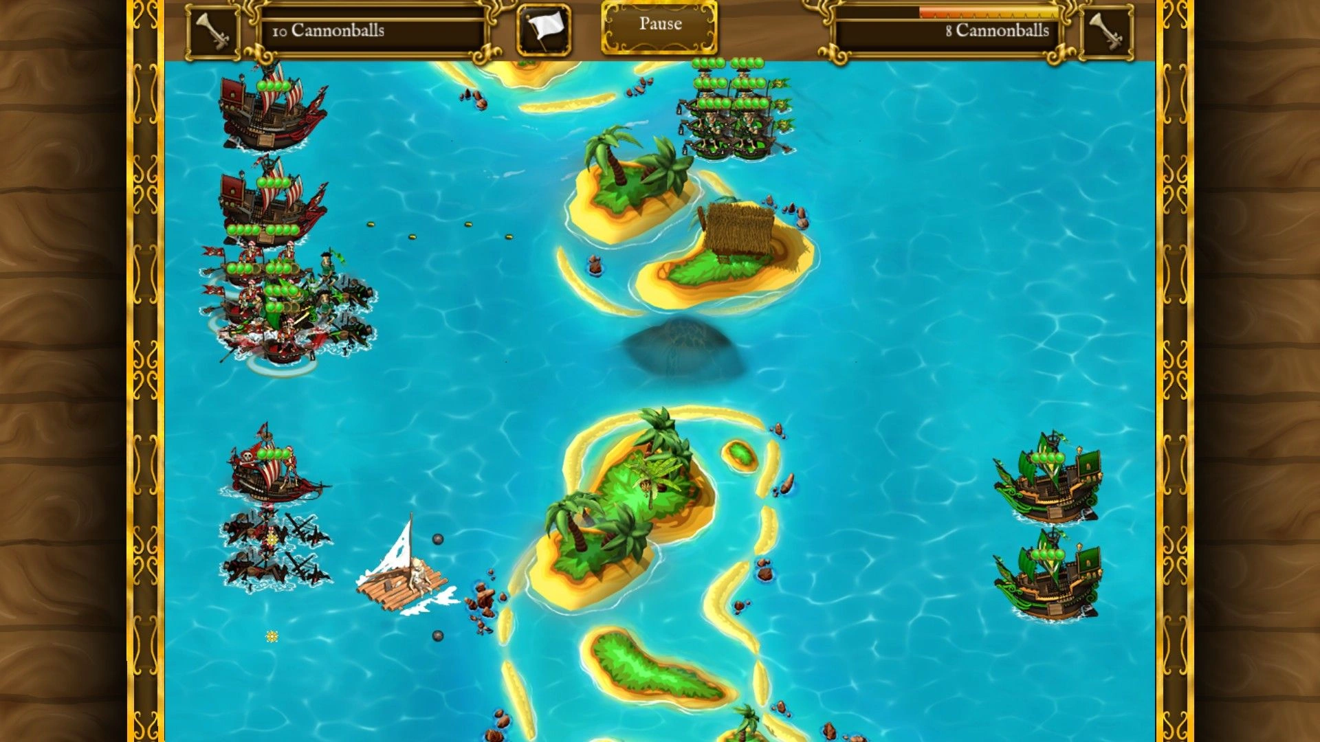 Скриншот-10 из игры Pirates vs Corsairs: Davy Jones's Gold