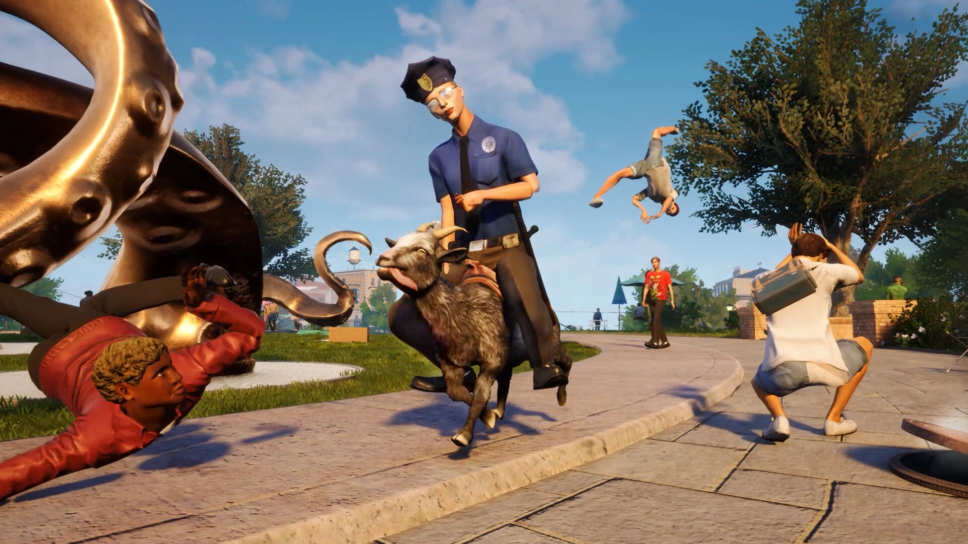 Скриншот-7 из игры Goat Simulator 3 - Multiversal Traveler's Edition для ХВОХ