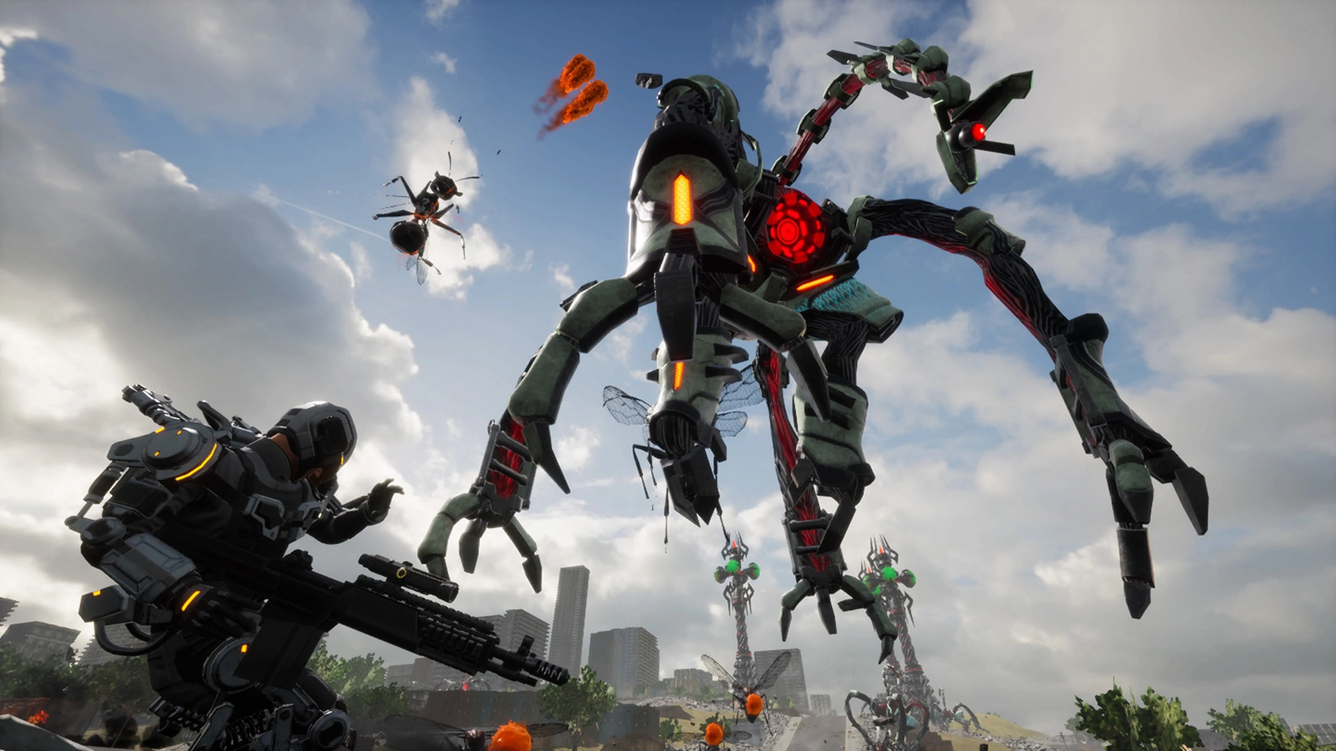 Скриншот-5 из игры Earth Defense Force: Iron Rain