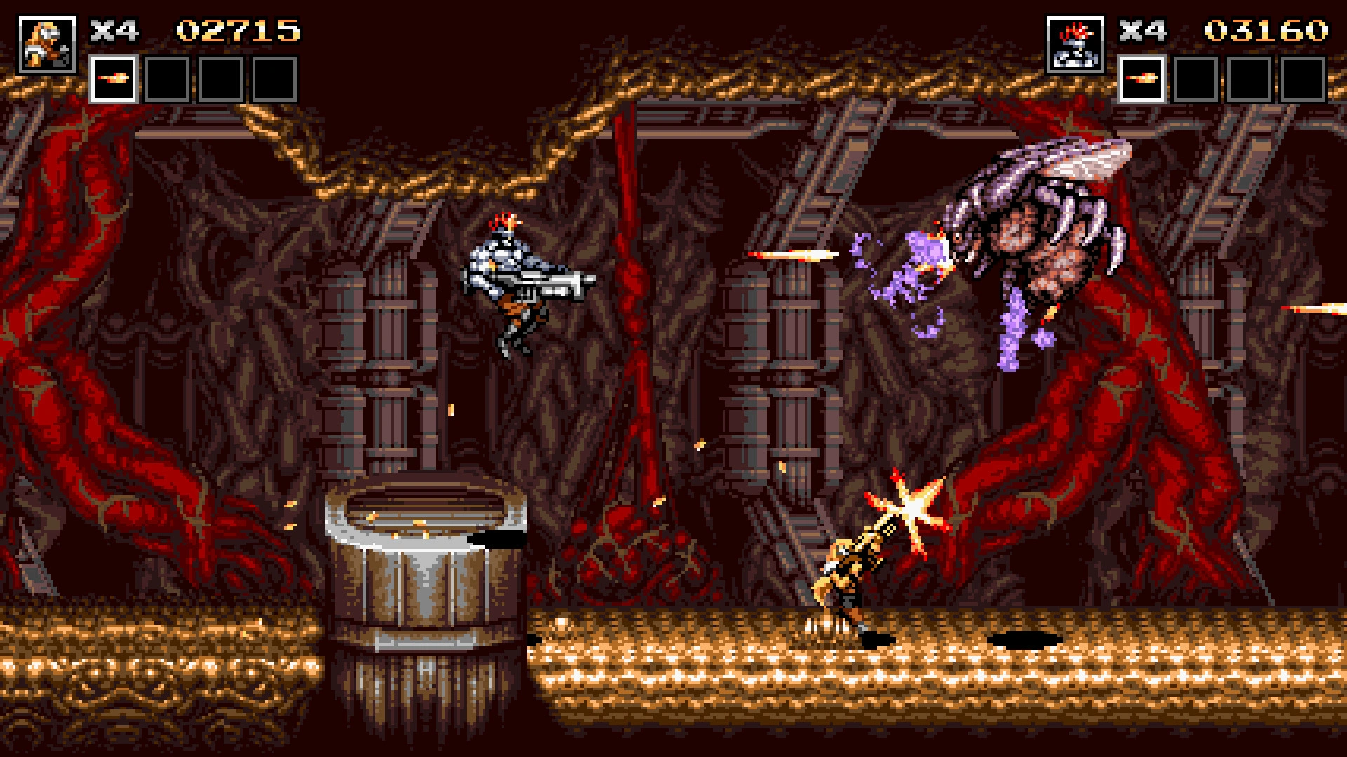 Скриншот-2 из игры Blazing Chrome