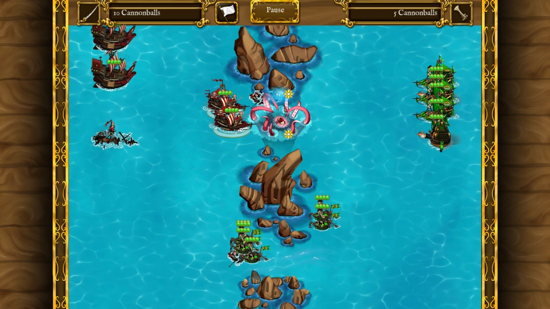 Скриншот-2 из игры Pirates vs Corsairs: Davy Jones's Gold