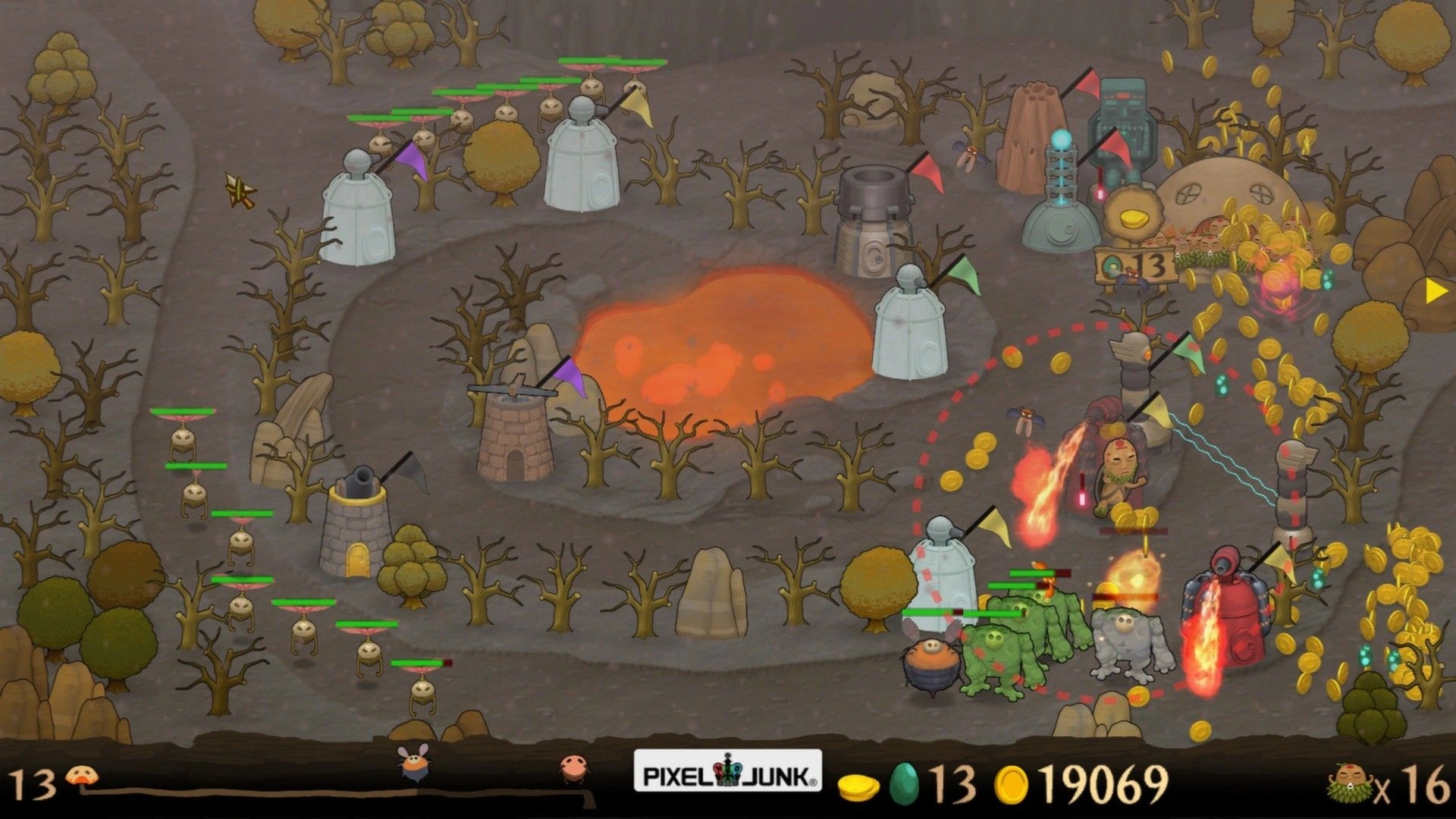 Скриншот-14 из игры PixelJunk Monsters Ultimate