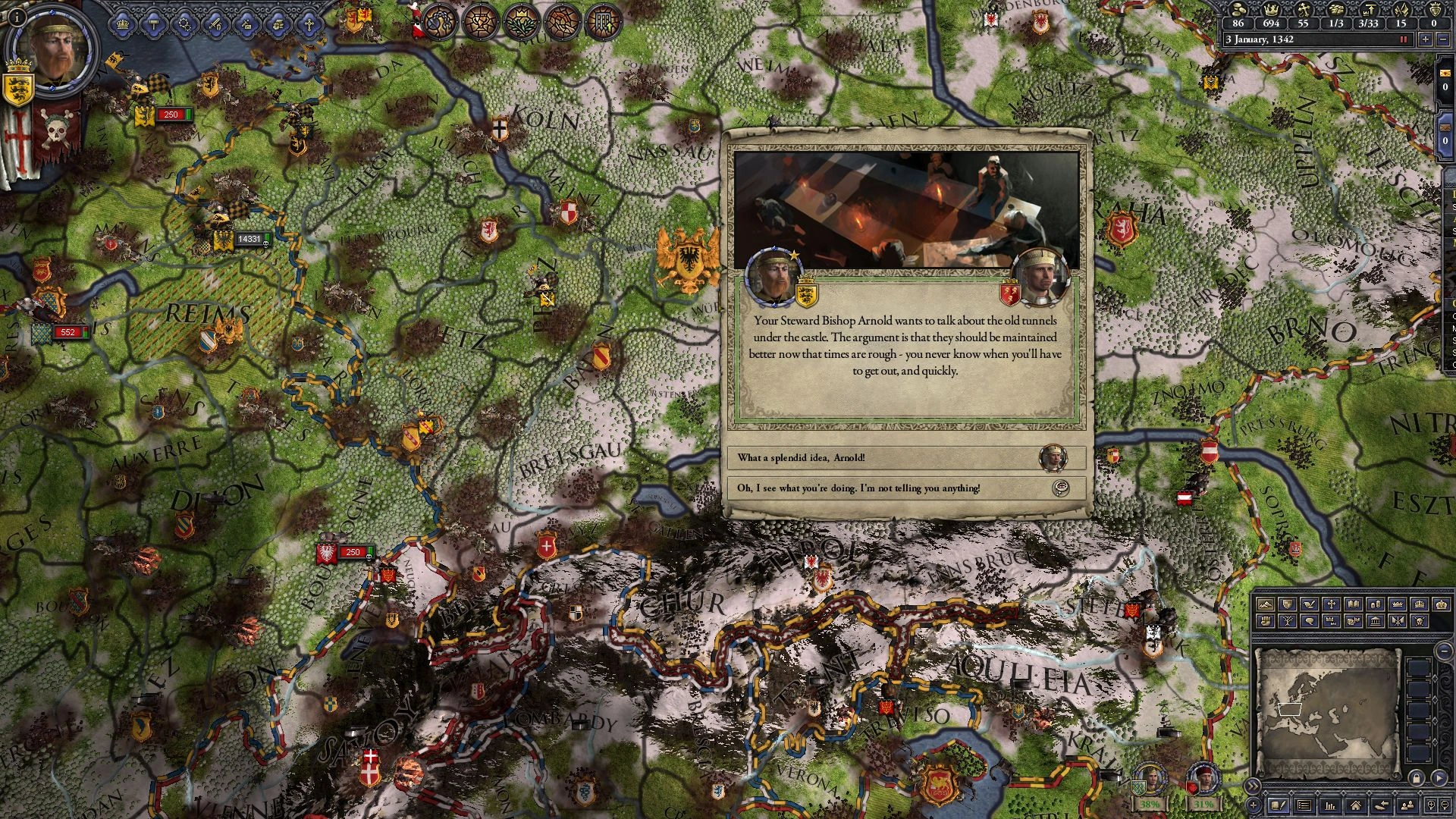 Скриншот-0 из игры Crusader Kings II: The Reaper's Due